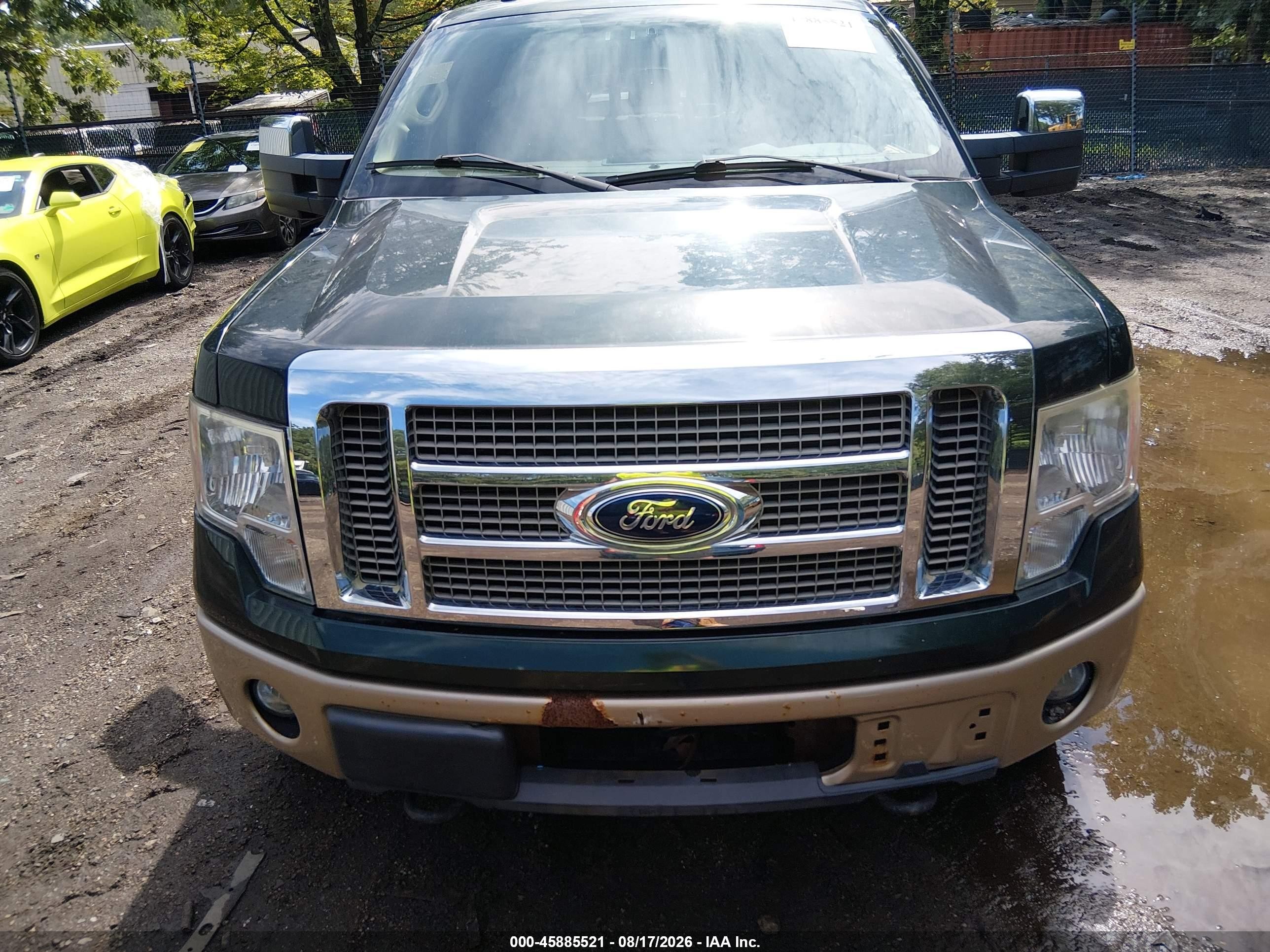 2012 Ford F-150 King Ranch Green vin: 1FTFW1ET2CKD42057