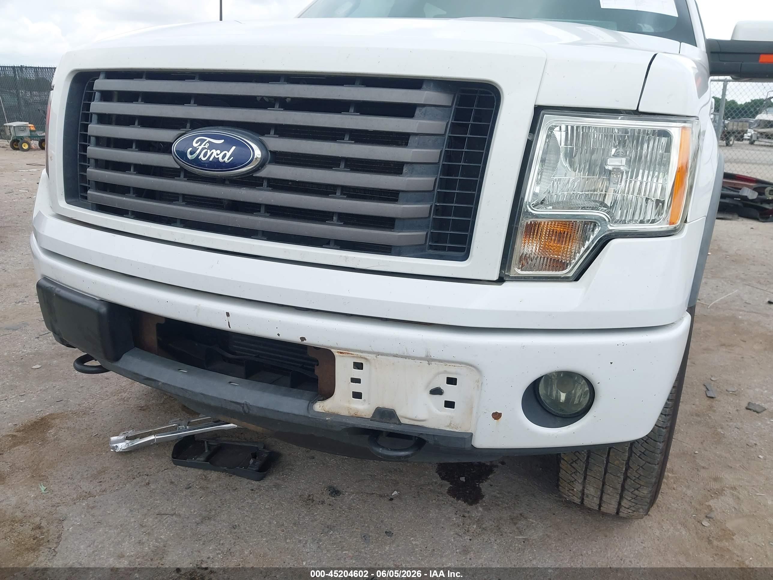 2012 Ford F-150 Fx4 White vin: 1FTFW1ET2CKD57514