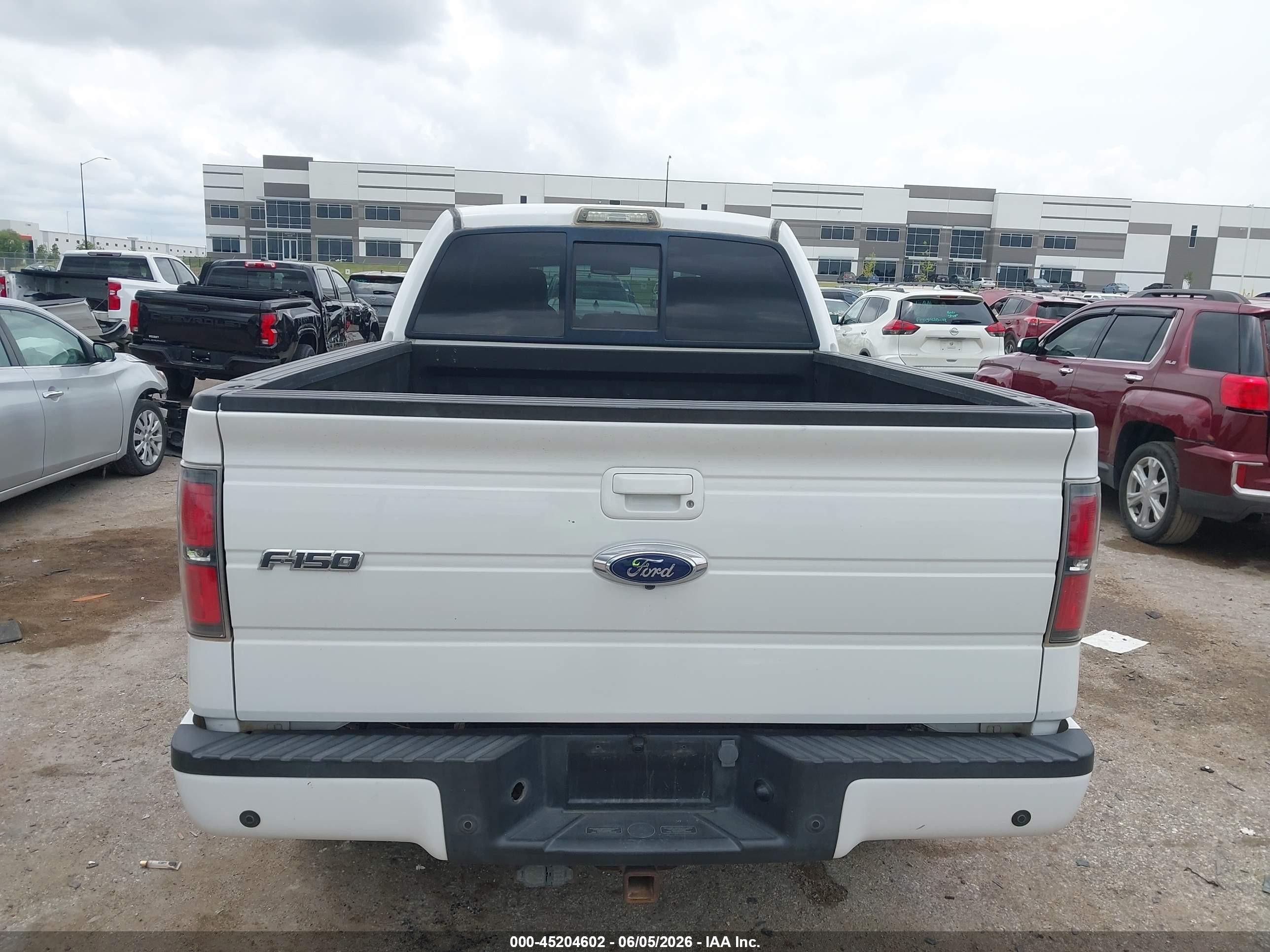 2012 Ford F-150 Fx4 White vin: 1FTFW1ET2CKD57514