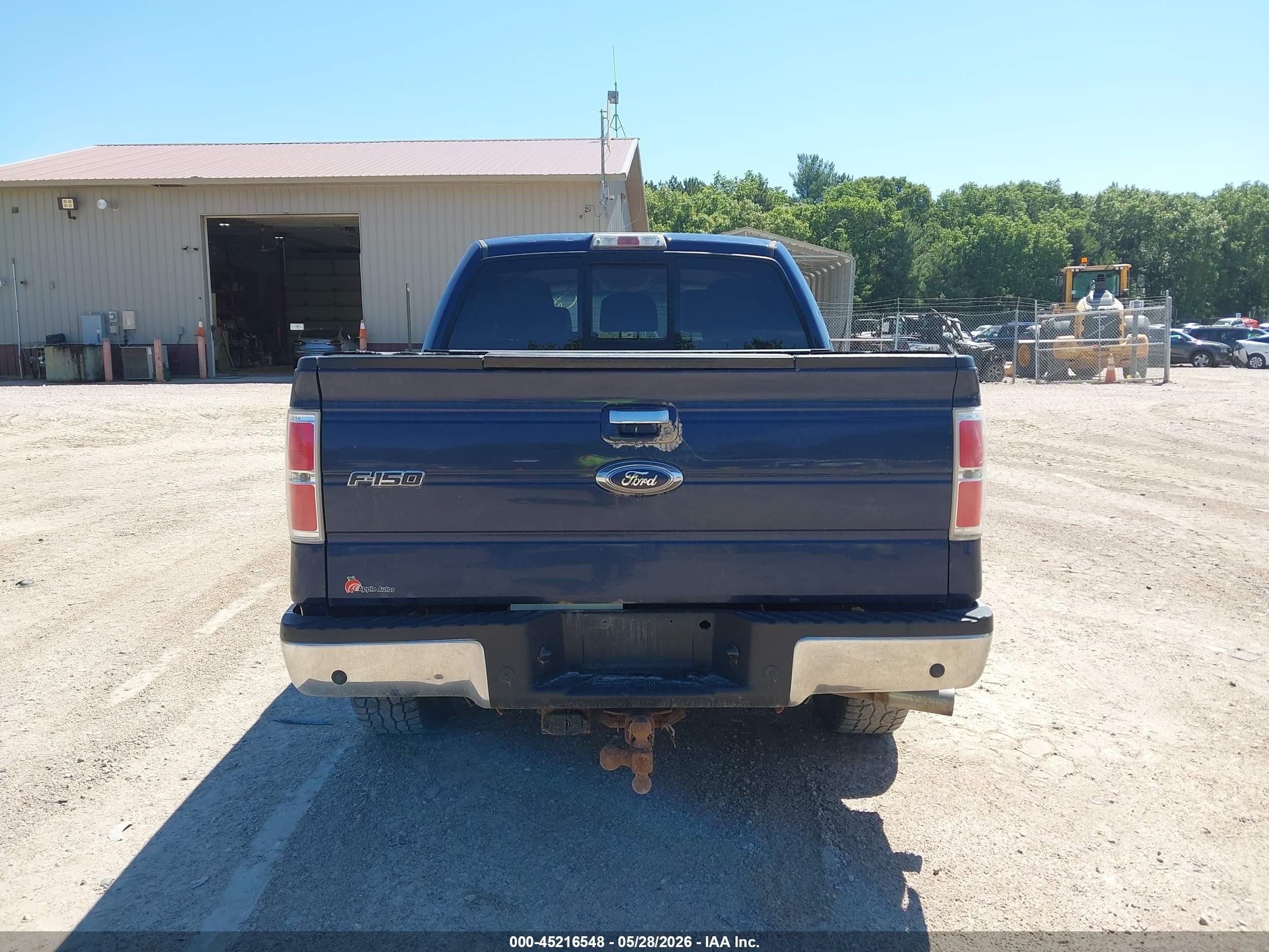 2012 Ford F-150 Lariat Blue vin: 1FTFW1ET2CKD74409