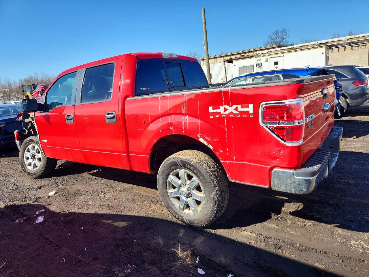 2013 Ford F150 Supercrew Red vin: 1FTFW1ET2DFA25616