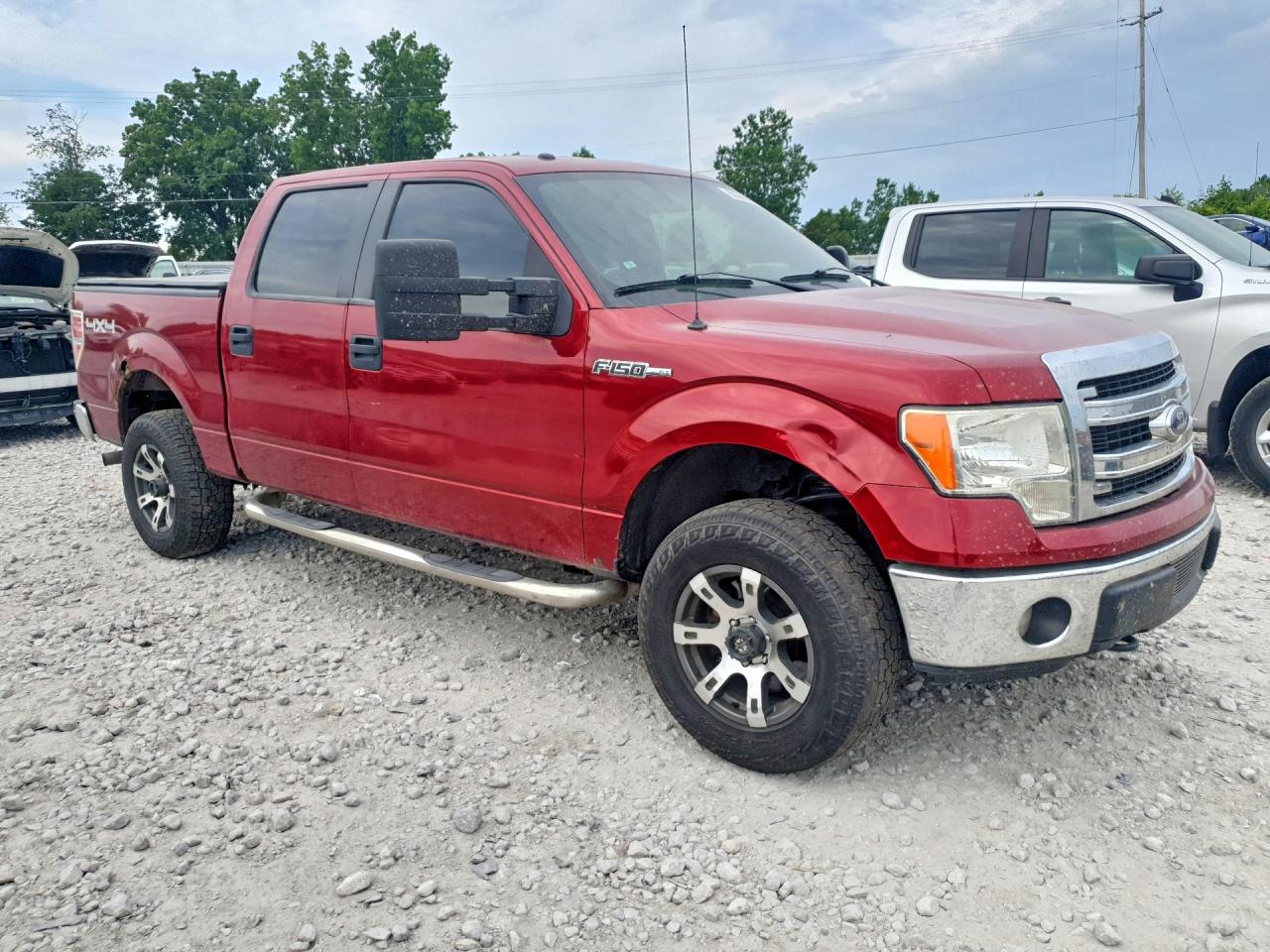 2013 Ford F150 Red vin: 1FTFW1ET2DFA40181