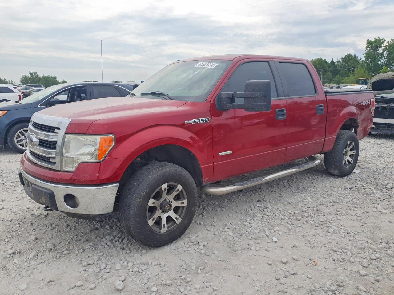 2013 Ford F150 Red vin: 1FTFW1ET2DFA40181
