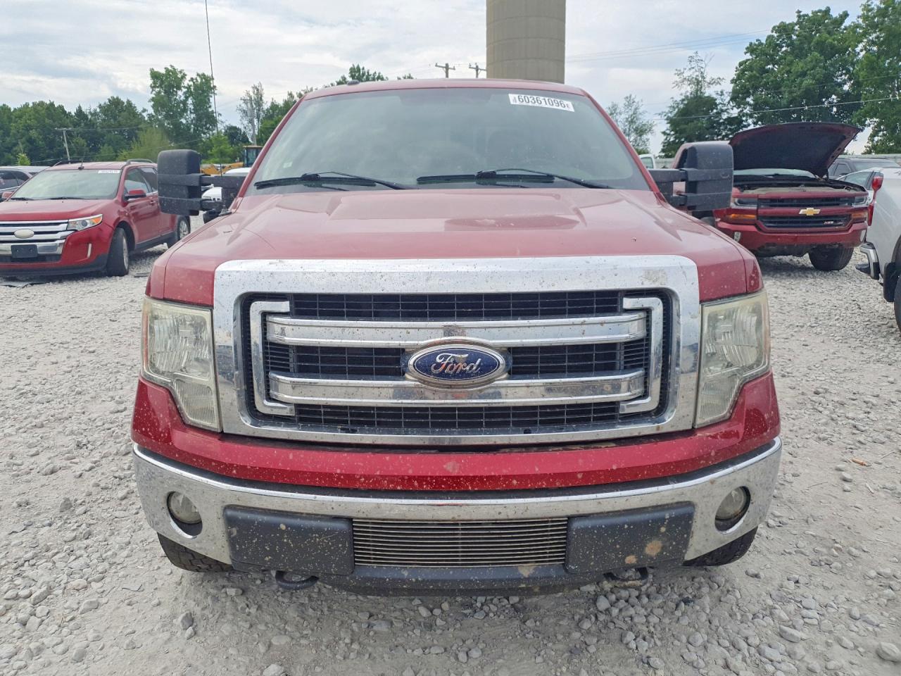 2013 Ford F150 Red vin: 1FTFW1ET2DFA40181