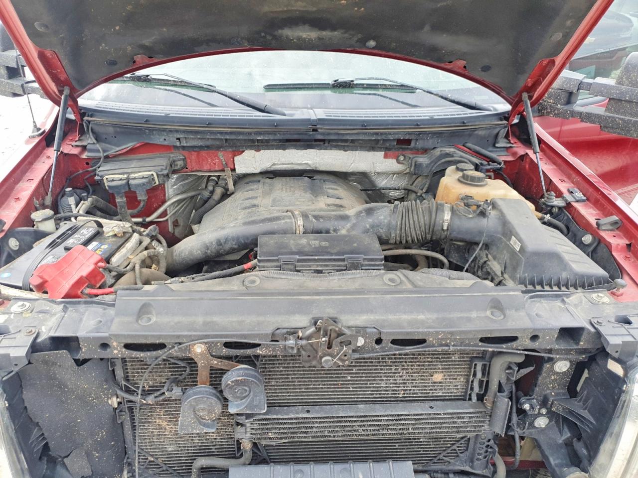 2013 Ford F150 Red vin: 1FTFW1ET2DFA40181