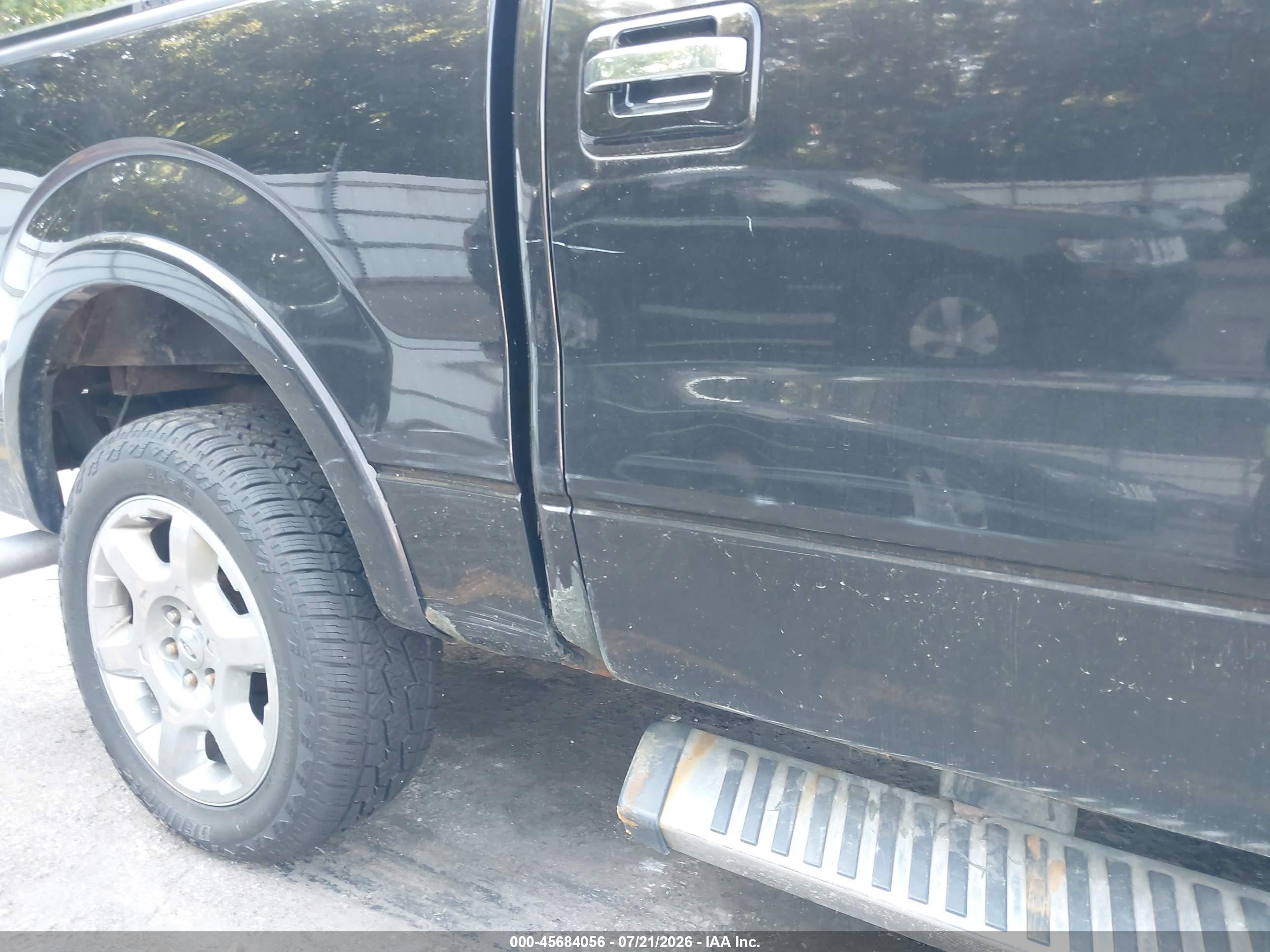 2013 Ford F-150 Lariat Black vin: 1FTFW1ET2DFA58633