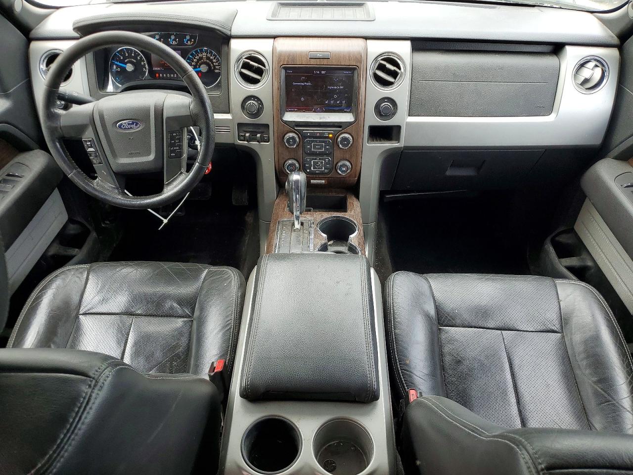 2013 Ford F150 Supercrew Black vin: 1FTFW1ET2DFA65940