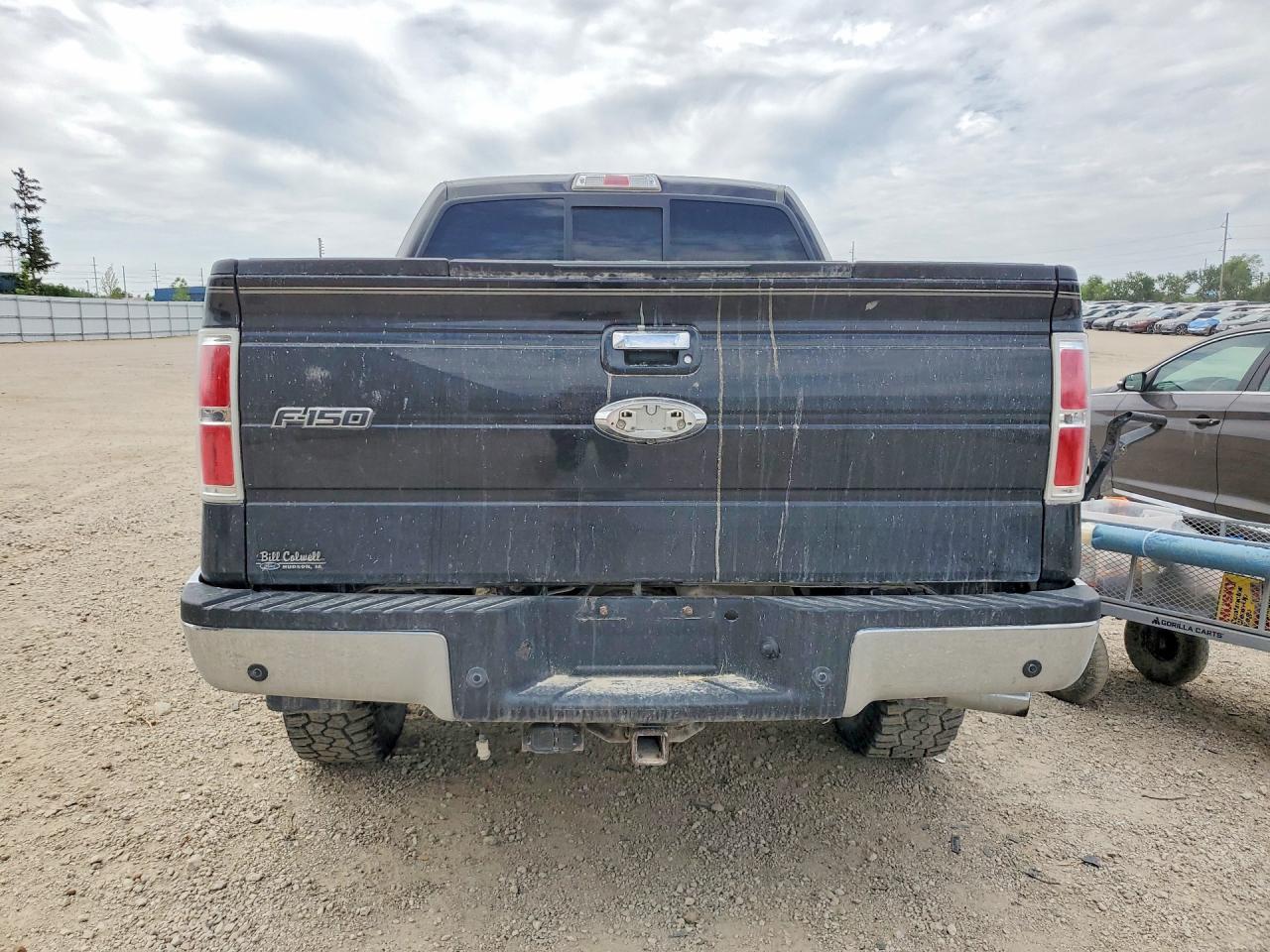 2013 Ford F150 Supercrew Black vin: 1FTFW1ET2DFA65940