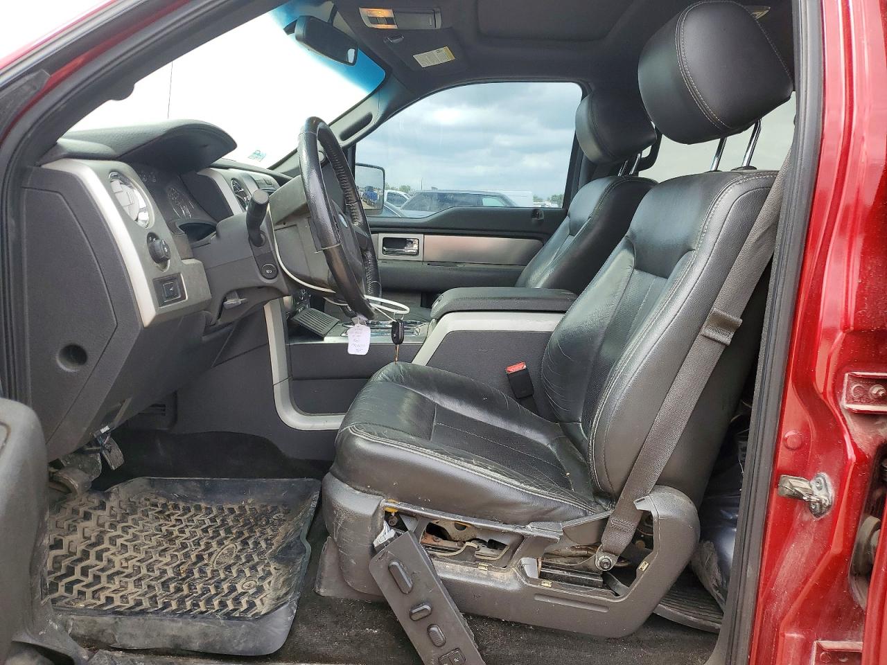 2013 Ford F150 Supercrew Red vin: 1FTFW1ET2DFA77098