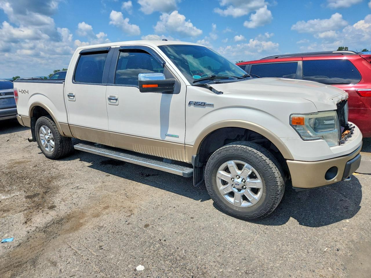 2013 Ford F150 Supercrew White vin: 1FTFW1ET2DFA84844