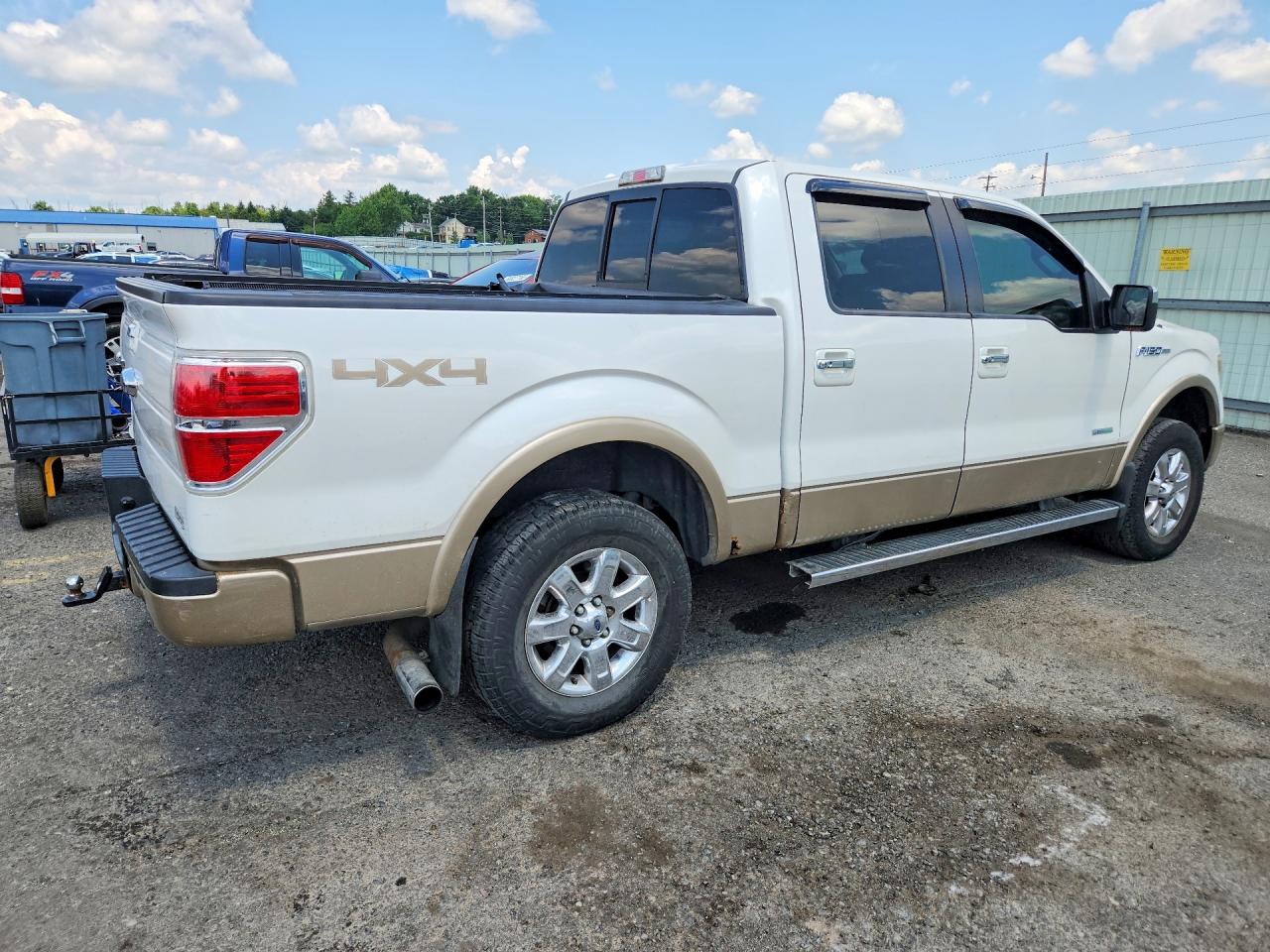 2013 Ford F150 Supercrew White vin: 1FTFW1ET2DFA84844