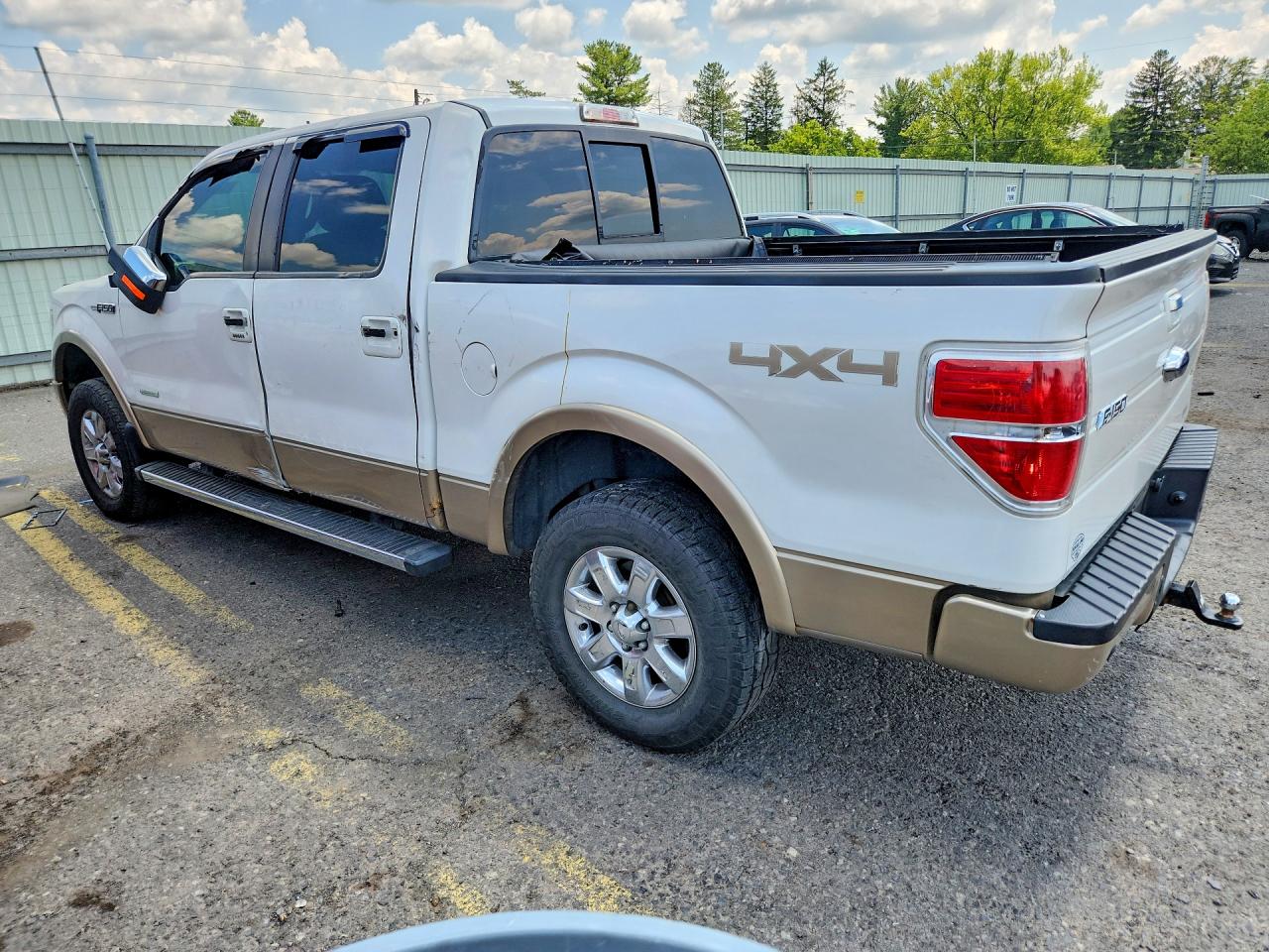 2013 Ford F150 Supercrew White vin: 1FTFW1ET2DFA84844