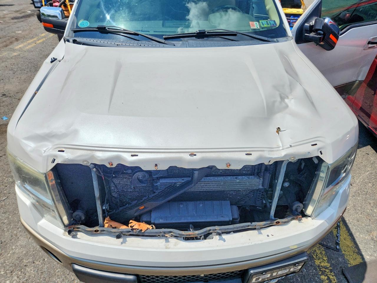 2013 Ford F150 Supercrew White vin: 1FTFW1ET2DFA84844