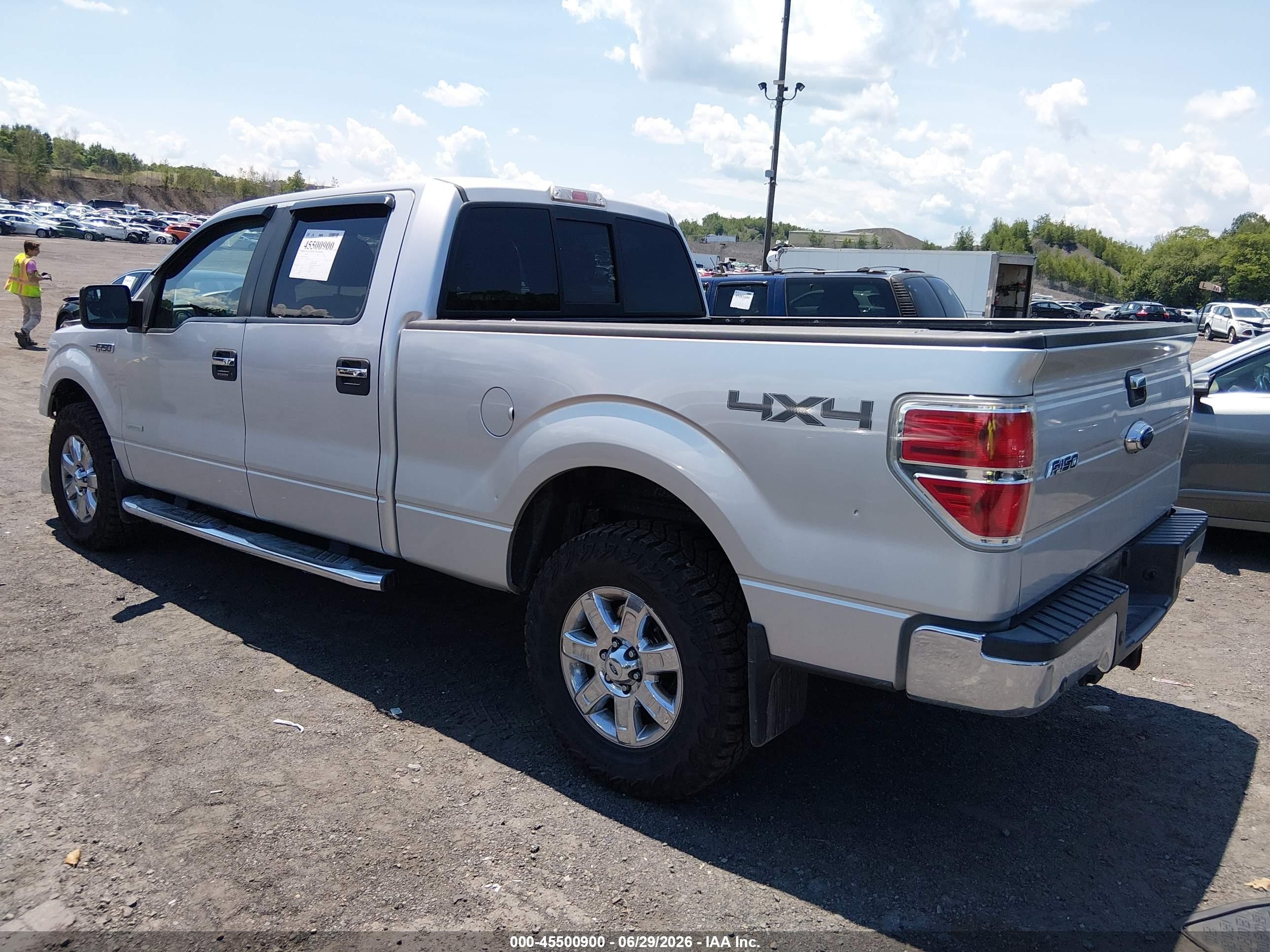 2013 Ford F-150 Fx4/king Ranch/lariat/limited/platinum/xl/xlt Silver vin: 1FTFW1ET2DFB05370