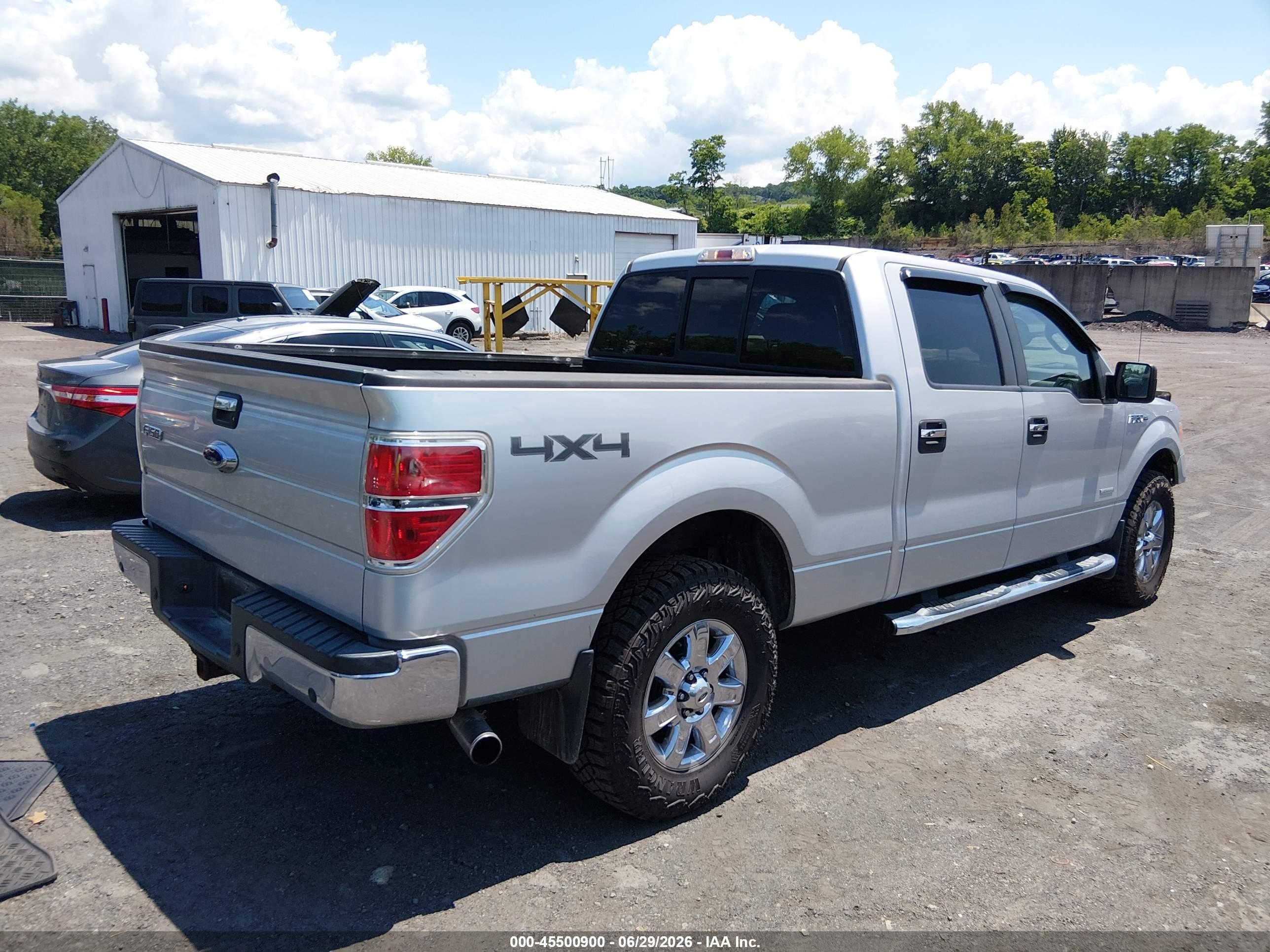 2013 Ford F-150 Fx4/king Ranch/lariat/limited/platinum/xl/xlt Silver vin: 1FTFW1ET2DFB05370