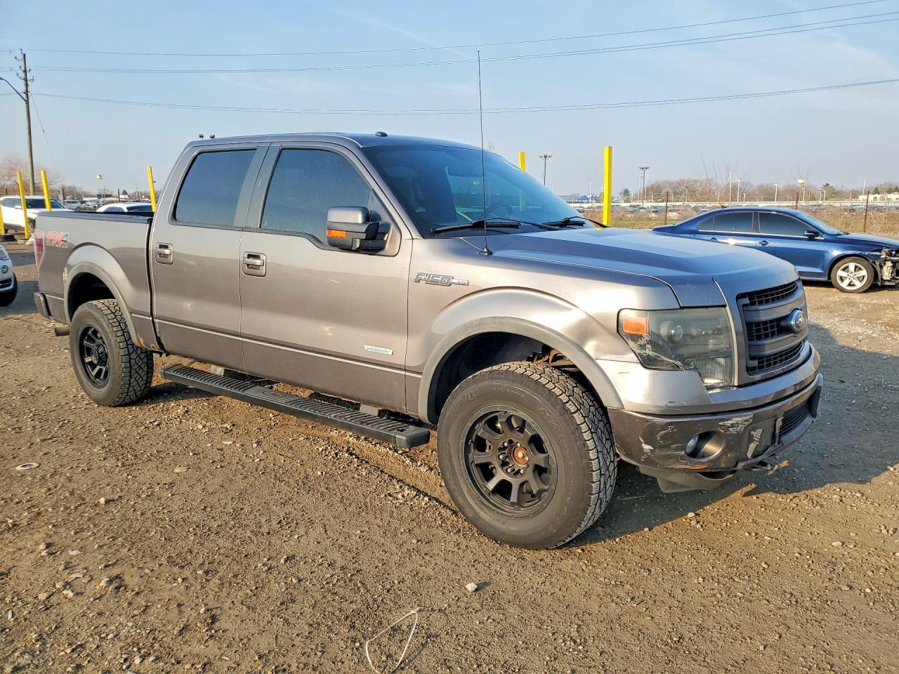 2013 Ford F150 Серый vin: 1FTFW1ET2DFB17633