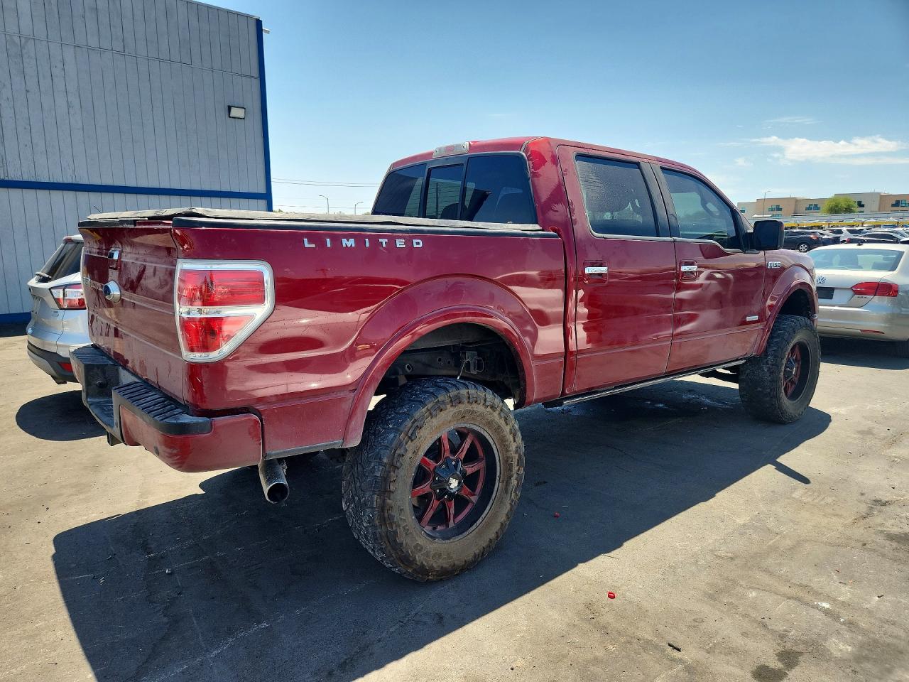 2013 Ford F150 Red vin: 1FTFW1ET2DFB24128