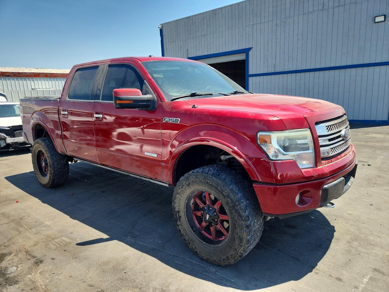 2013 Ford F150 Red vin: 1FTFW1ET2DFB24128