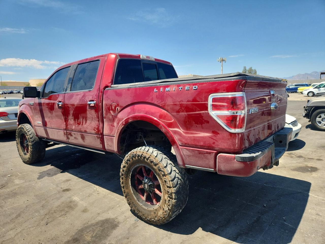 2013 Ford F150 Red vin: 1FTFW1ET2DFB24128