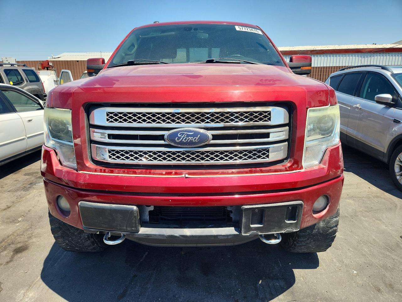 2013 Ford F150 Red vin: 1FTFW1ET2DFB24128