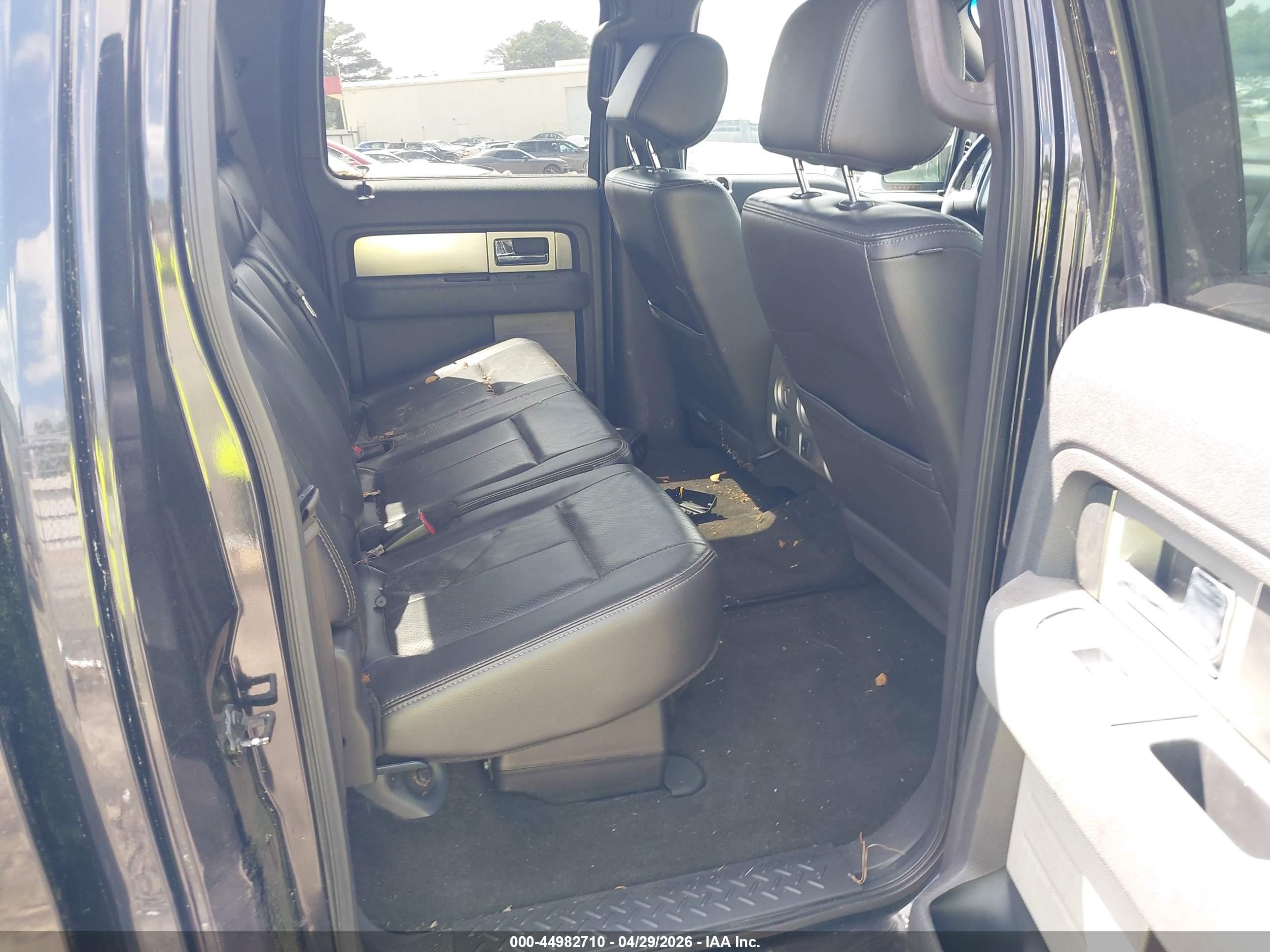 2013 Ford F-150 Fx4 Black vin: 1FTFW1ET2DFB24498