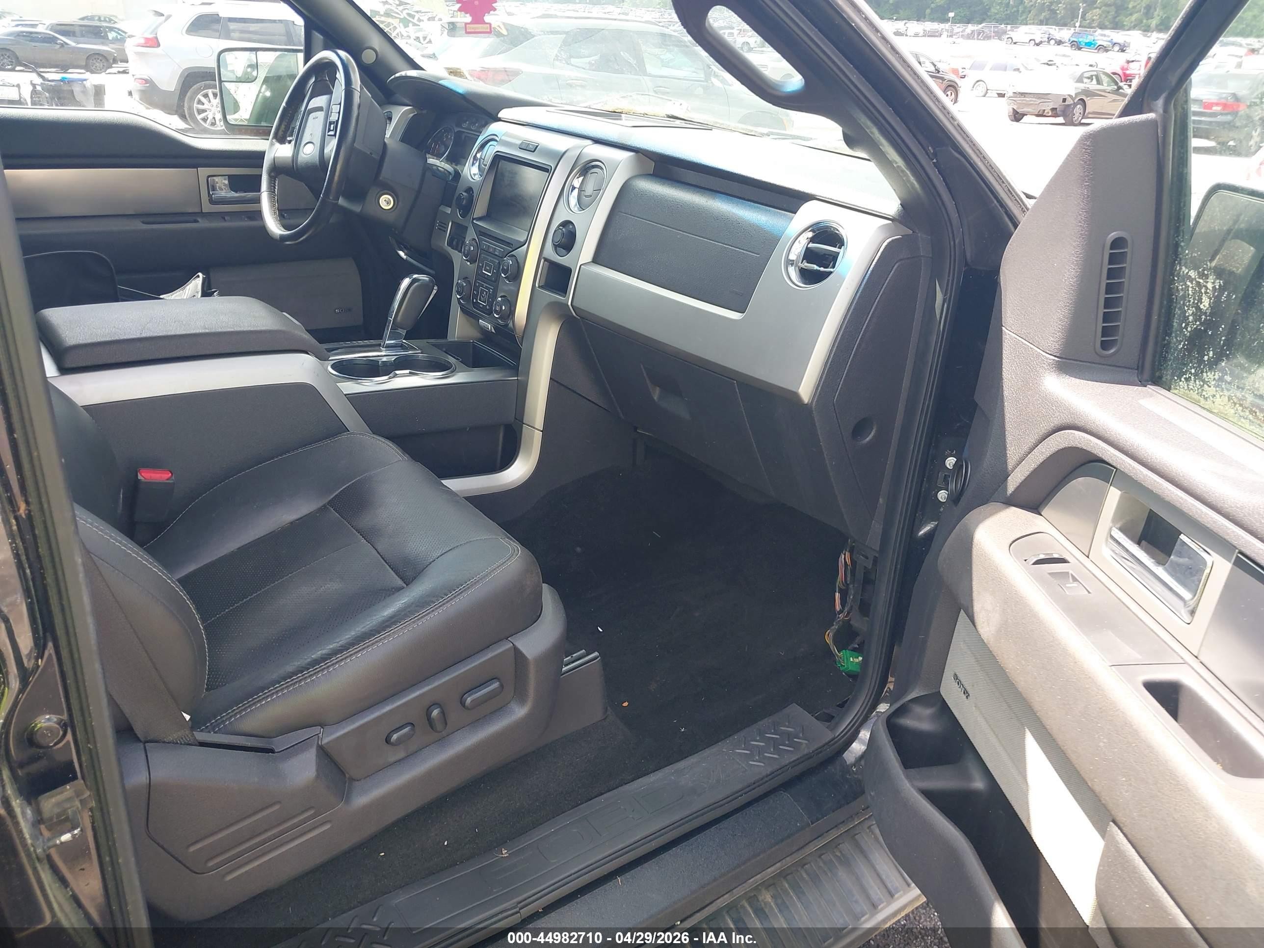 2013 Ford F-150 Fx4 Black vin: 1FTFW1ET2DFB24498