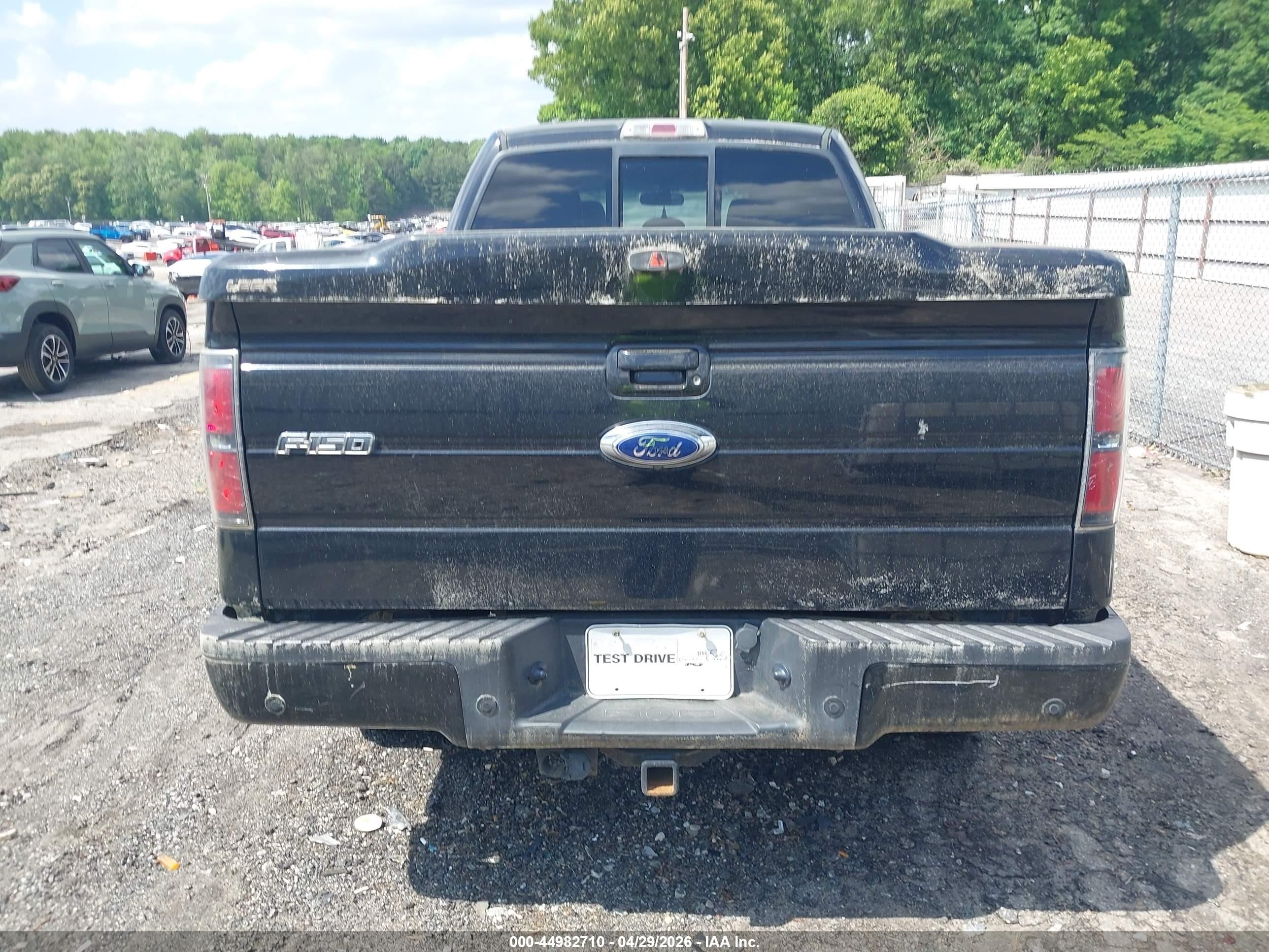 2013 Ford F-150 Fx4 Black vin: 1FTFW1ET2DFB24498