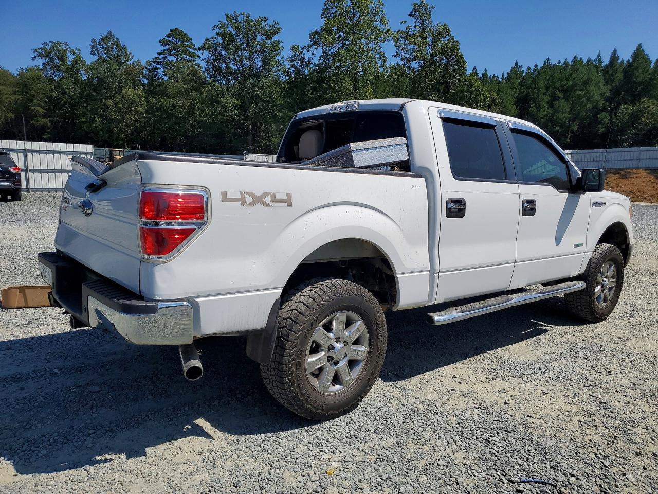 2013 Ford F150 Supercrew White vin: 1FTFW1ET2DFB27434