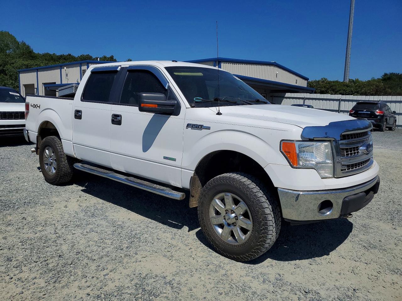 2013 Ford F150 Supercrew White vin: 1FTFW1ET2DFB27434