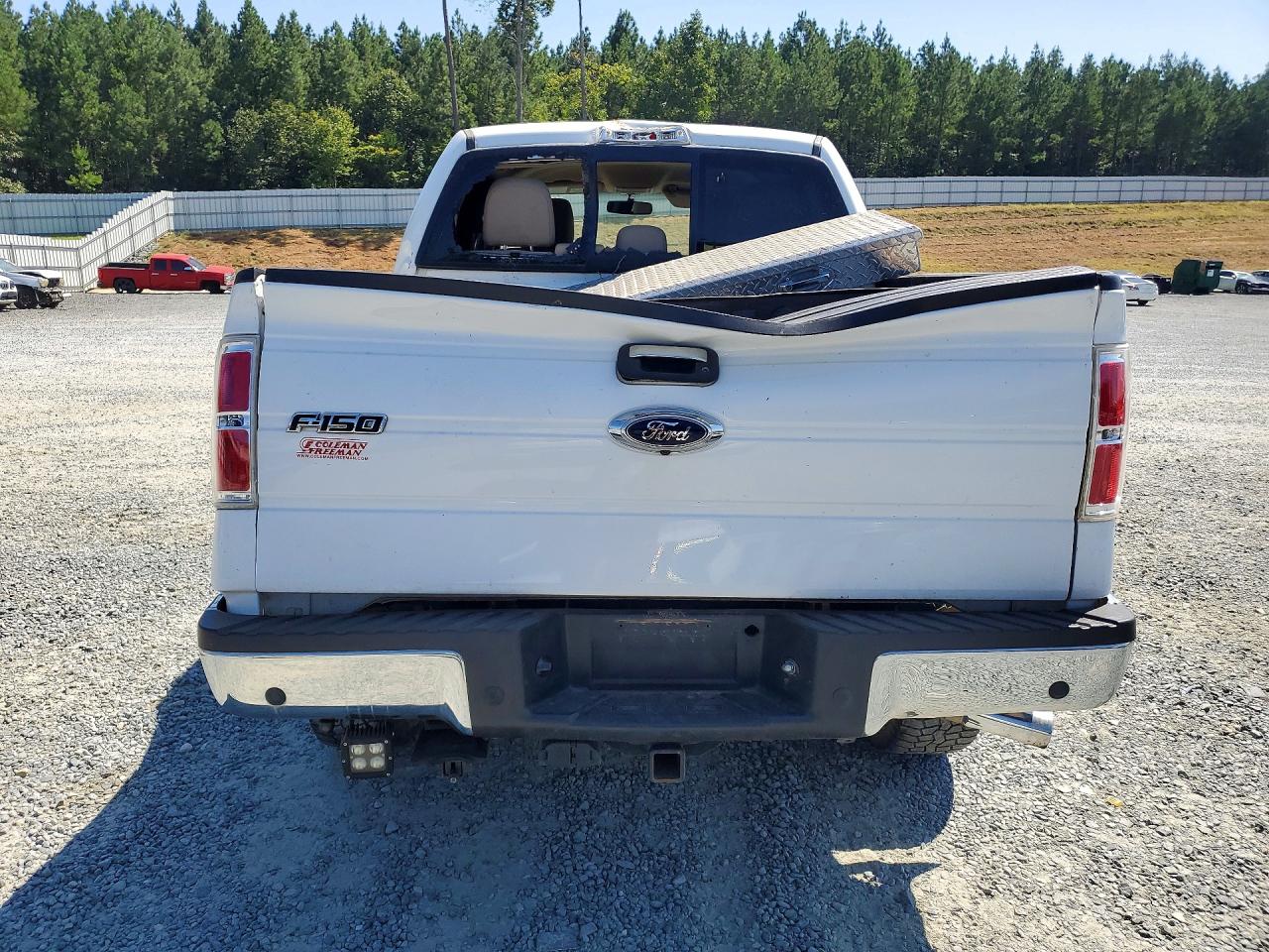 2013 Ford F150 Supercrew White vin: 1FTFW1ET2DFB27434