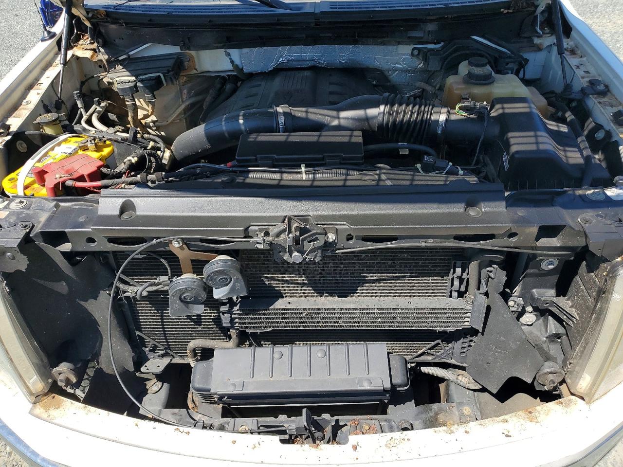 2013 Ford F150 Supercrew White vin: 1FTFW1ET2DFB27434