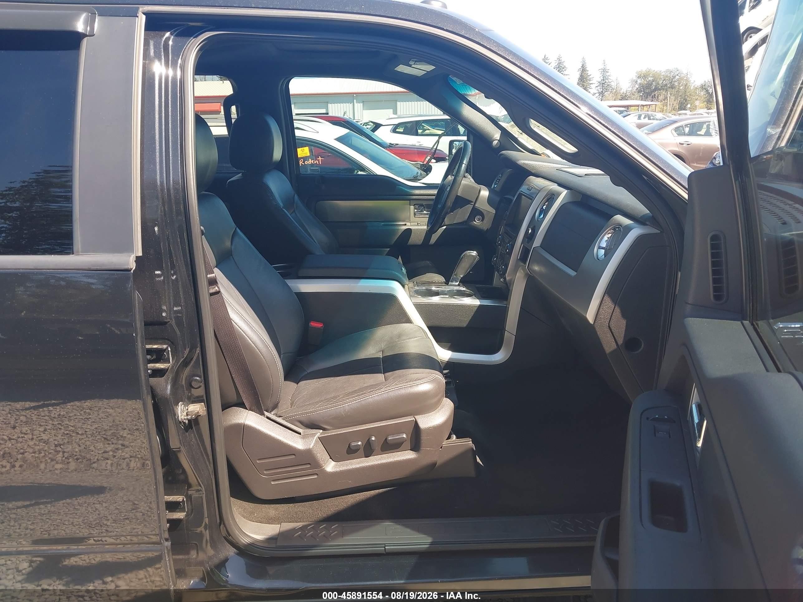 2013 Ford F-150 Fx4 Black vin: 1FTFW1ET2DFC83005