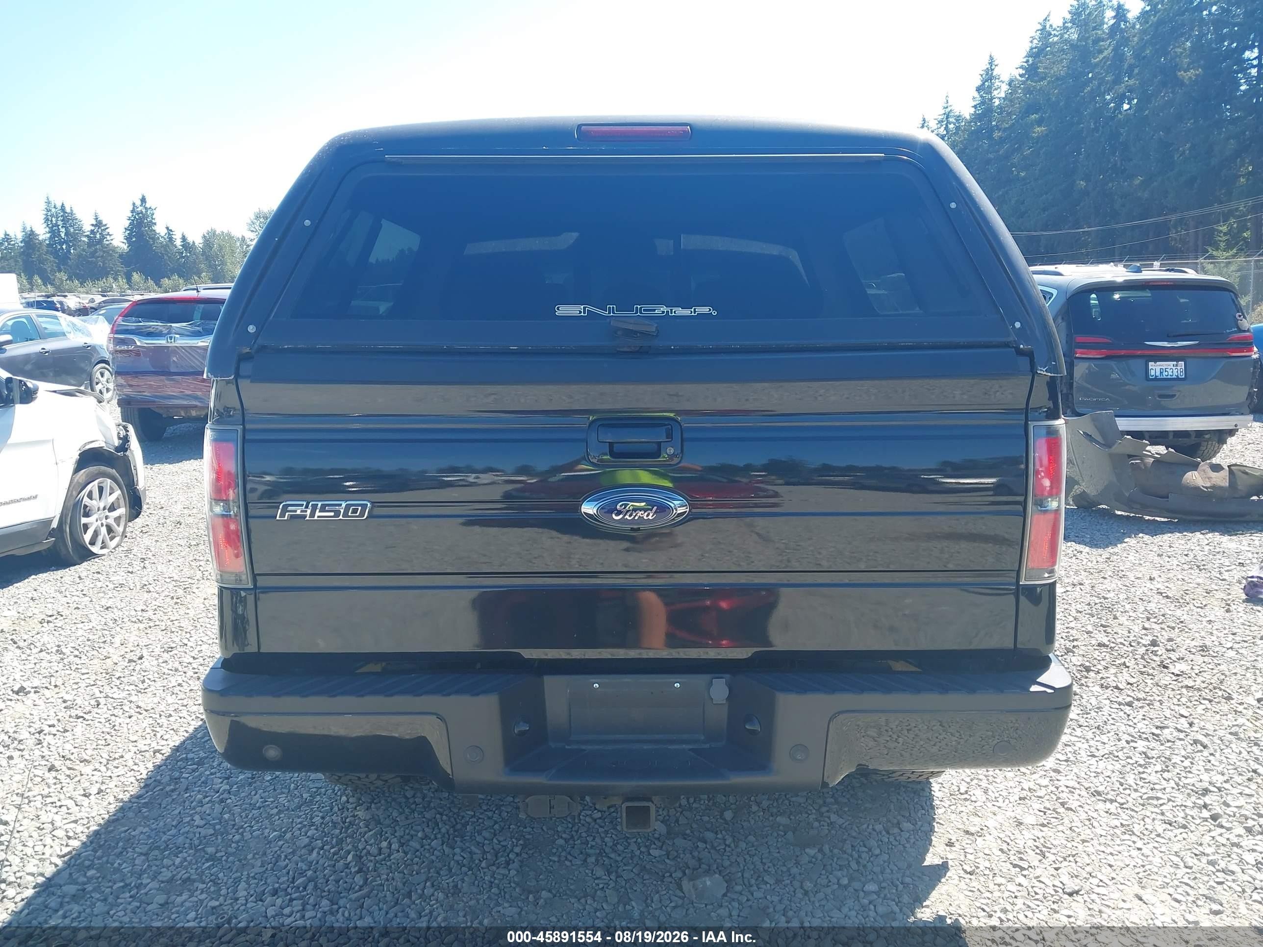 2013 Ford F-150 Fx4 Black vin: 1FTFW1ET2DFC83005