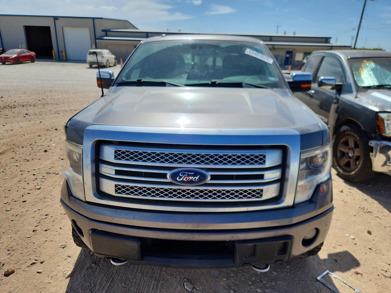 2013 Ford F150 Supercrew Gray vin: 1FTFW1ET2DFD19257