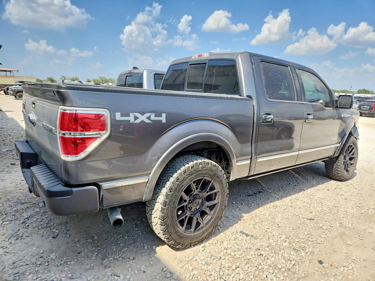 2013 Ford F150 Supercrew Gray vin: 1FTFW1ET2DFD19257