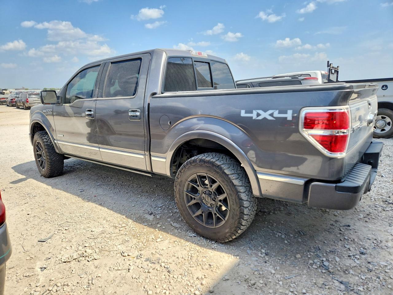 2013 Ford F150 Supercrew Gray vin: 1FTFW1ET2DFD19257