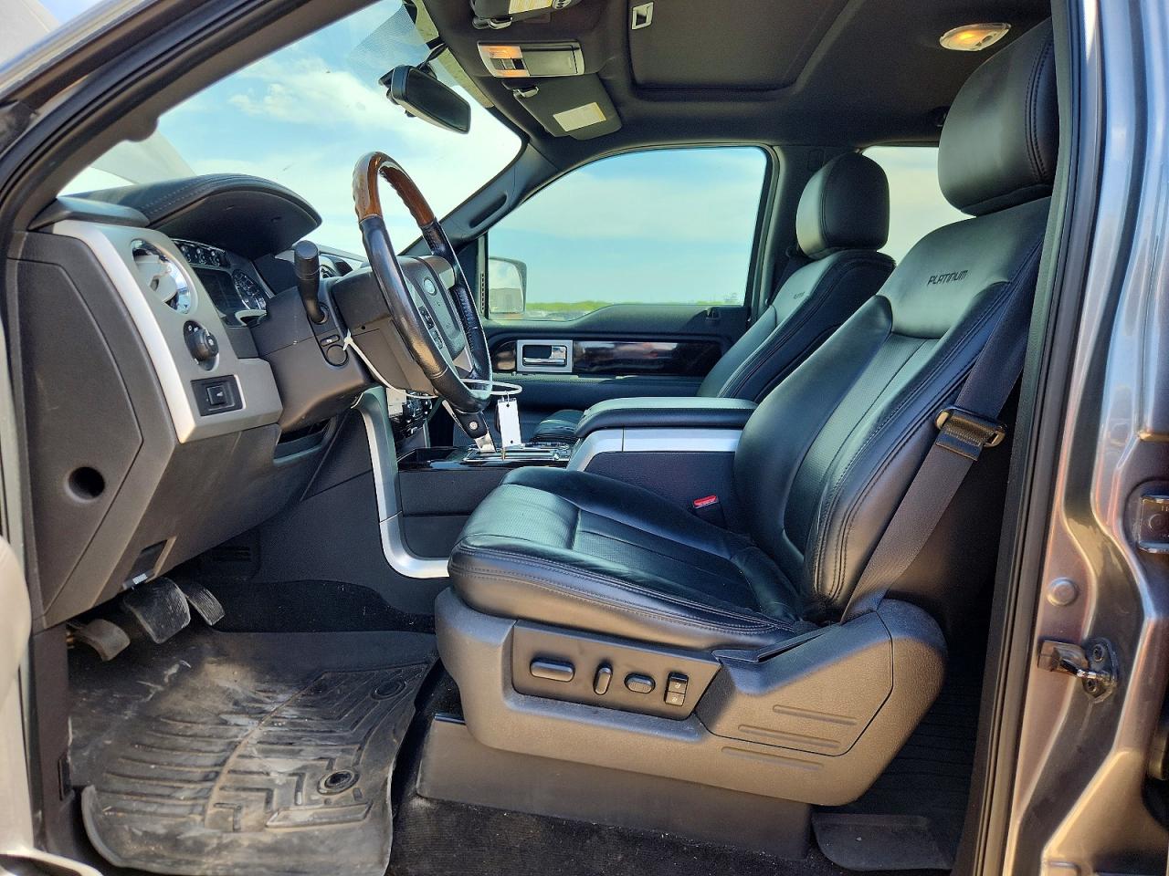 2013 Ford F150 Supercrew Gray vin: 1FTFW1ET2DFD19257