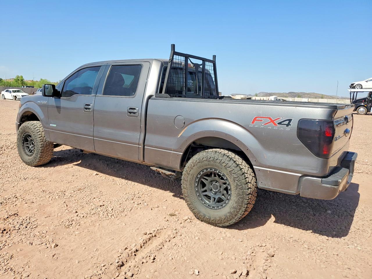 2013 Ford F150 Supercrew Gray vin: 1FTFW1ET2DFD19291
