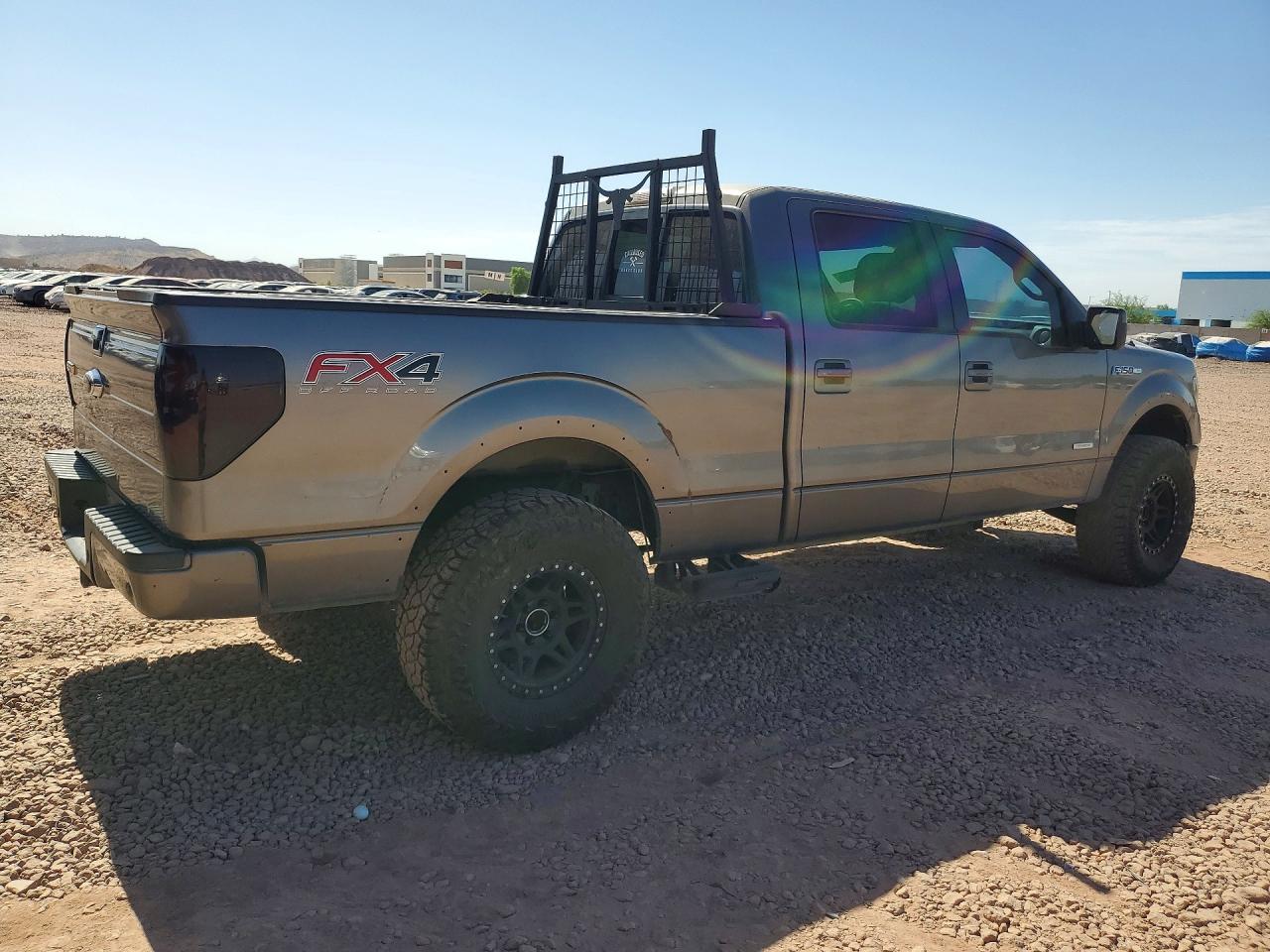 2013 Ford F150 Supercrew Gray vin: 1FTFW1ET2DFD19291