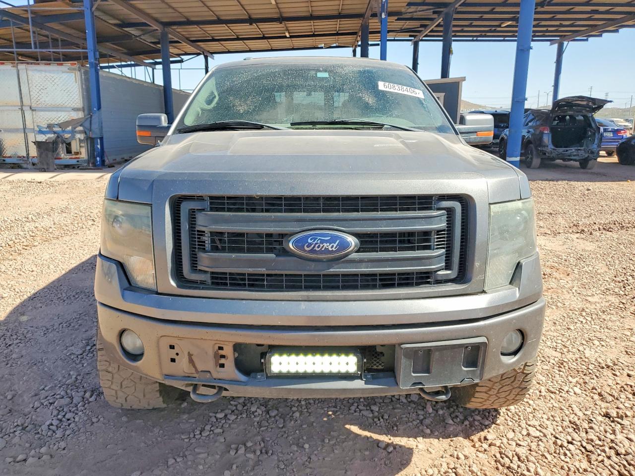 2013 Ford F150 Supercrew Gray vin: 1FTFW1ET2DFD19291