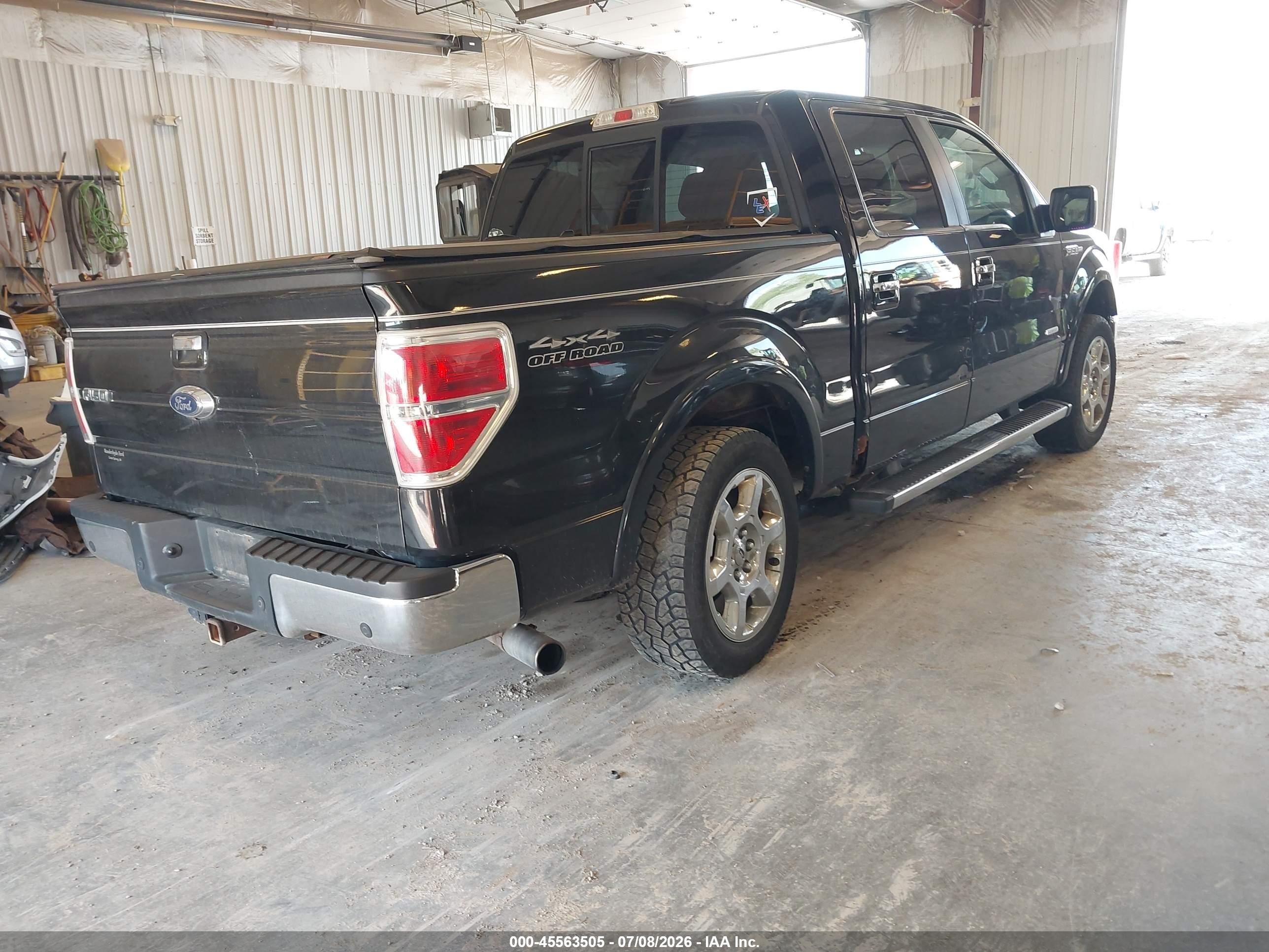 2013 Ford F-150 Fx4/king Ranch/lariat/limited/platinum/xl/xlt Black vin: 1FTFW1ET2DFD39881