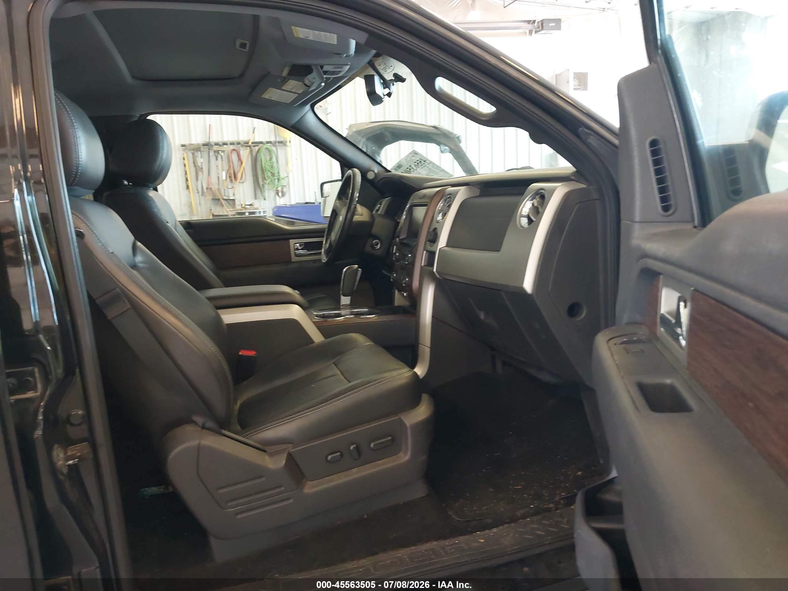 2013 Ford F-150 Fx4/king Ranch/lariat/limited/platinum/xl/xlt Black vin: 1FTFW1ET2DFD39881