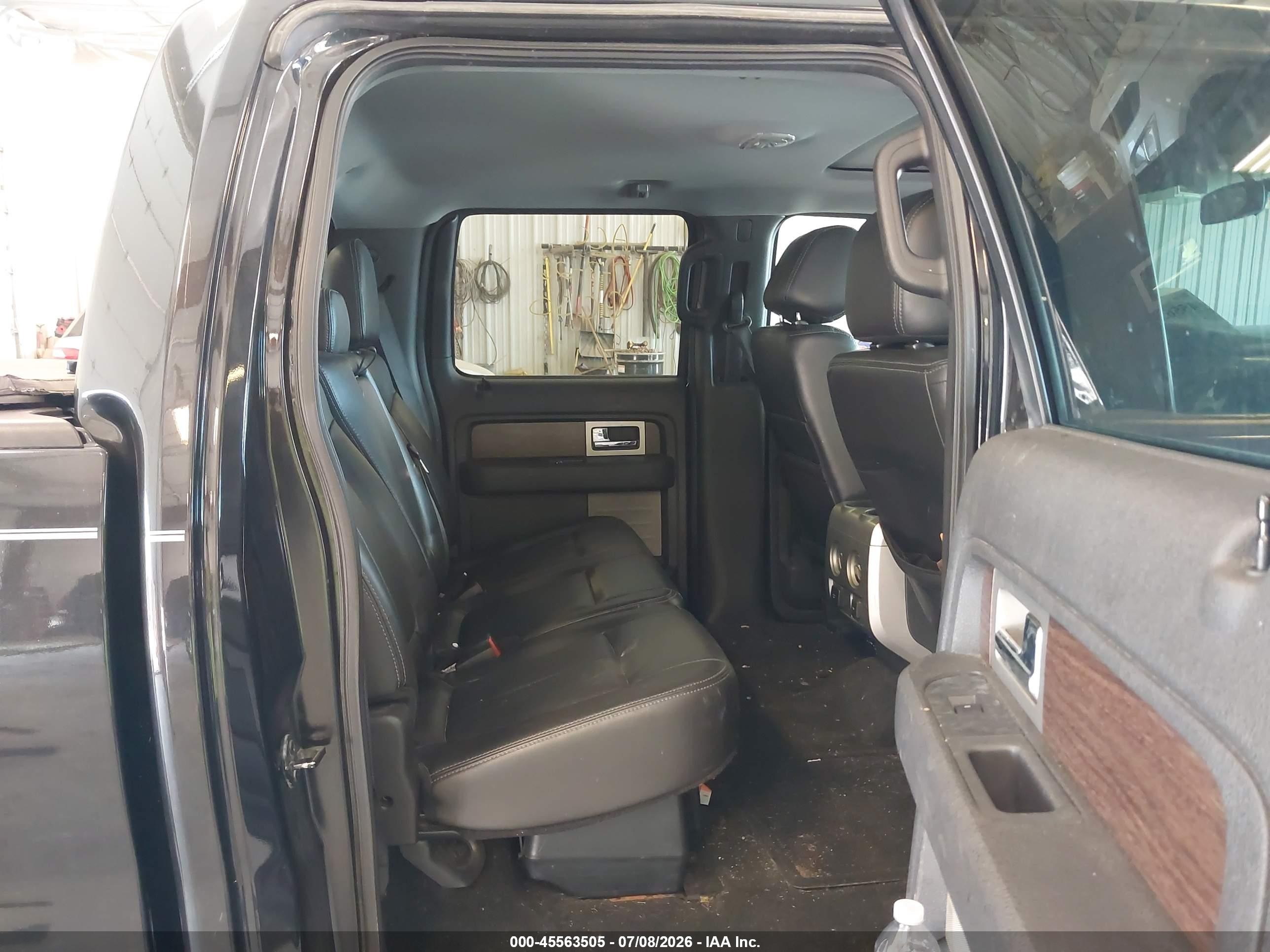 2013 Ford F-150 Fx4/king Ranch/lariat/limited/platinum/xl/xlt Black vin: 1FTFW1ET2DFD39881