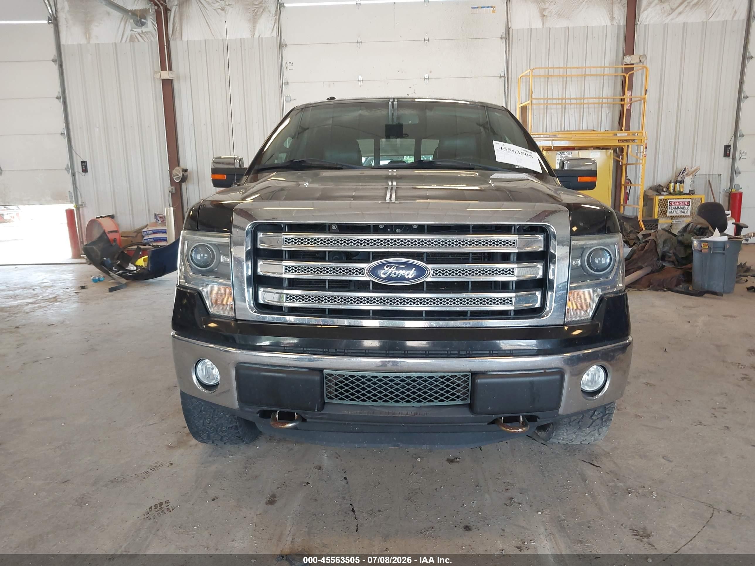2013 Ford F-150 Fx4/king Ranch/lariat/limited/platinum/xl/xlt Black vin: 1FTFW1ET2DFD39881