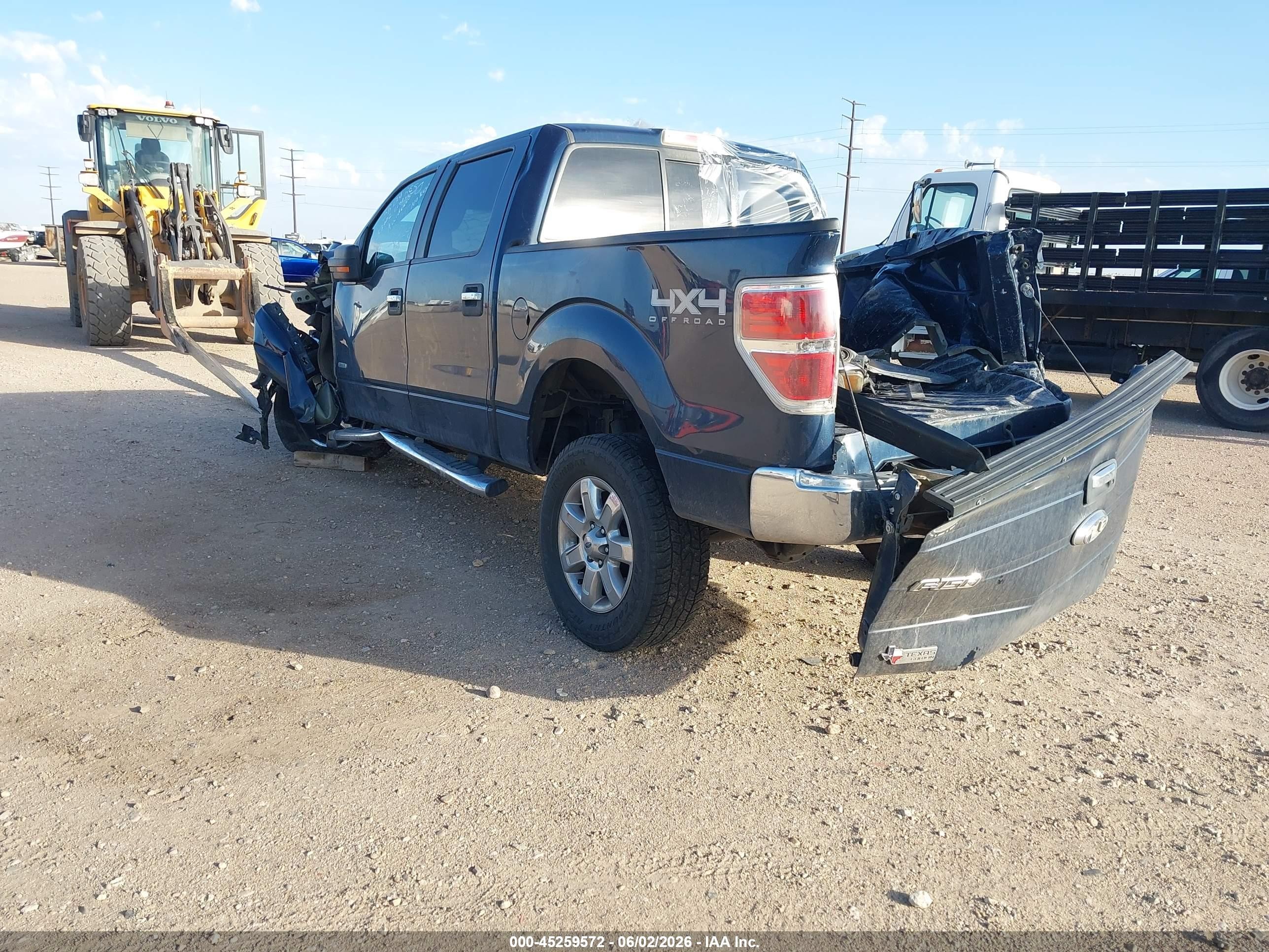 2013 Ford F-150 Xlt Blue vin: 1FTFW1ET2DKE03022
