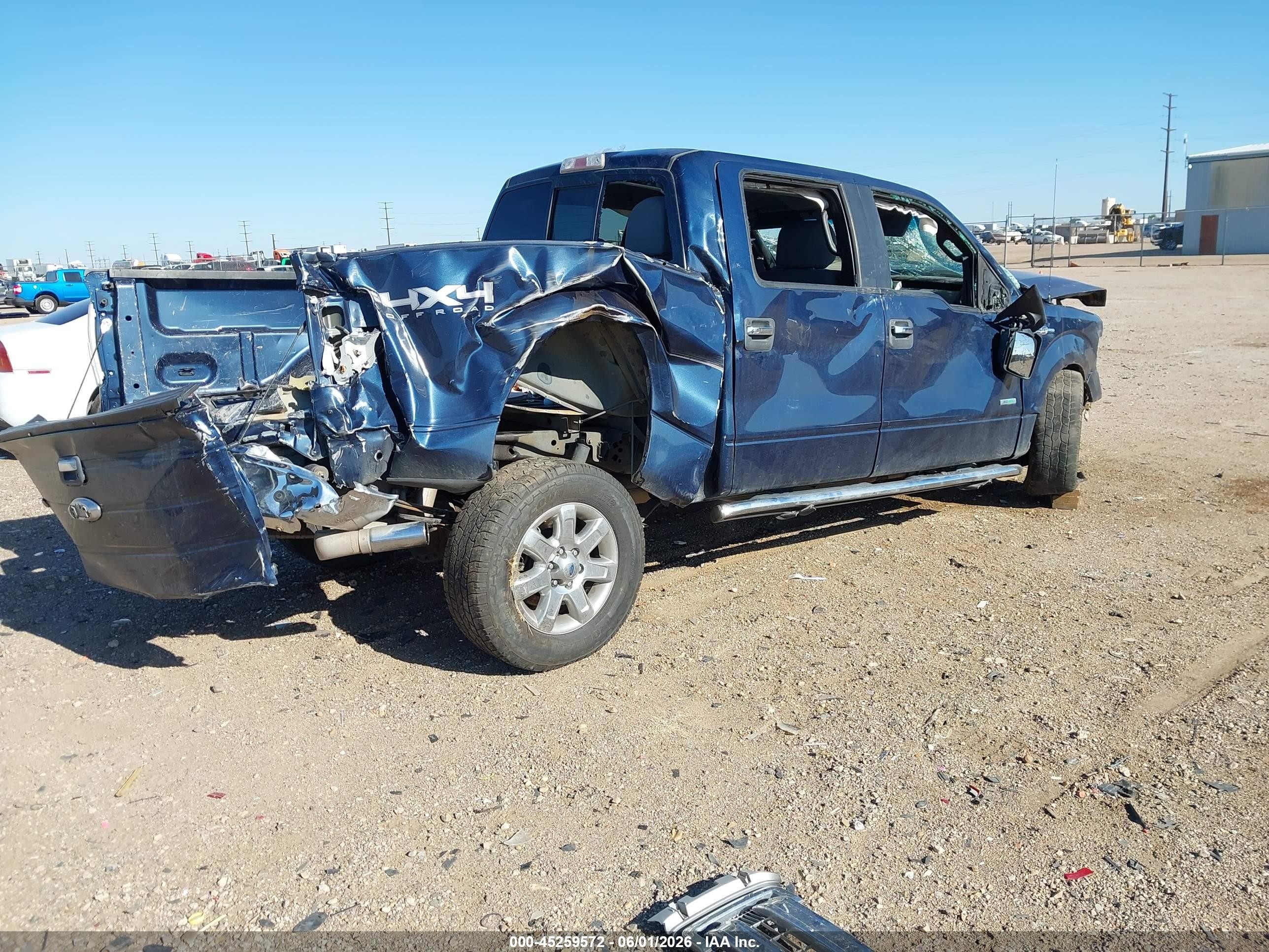 2013 Ford F-150 Xlt Blue vin: 1FTFW1ET2DKE03022