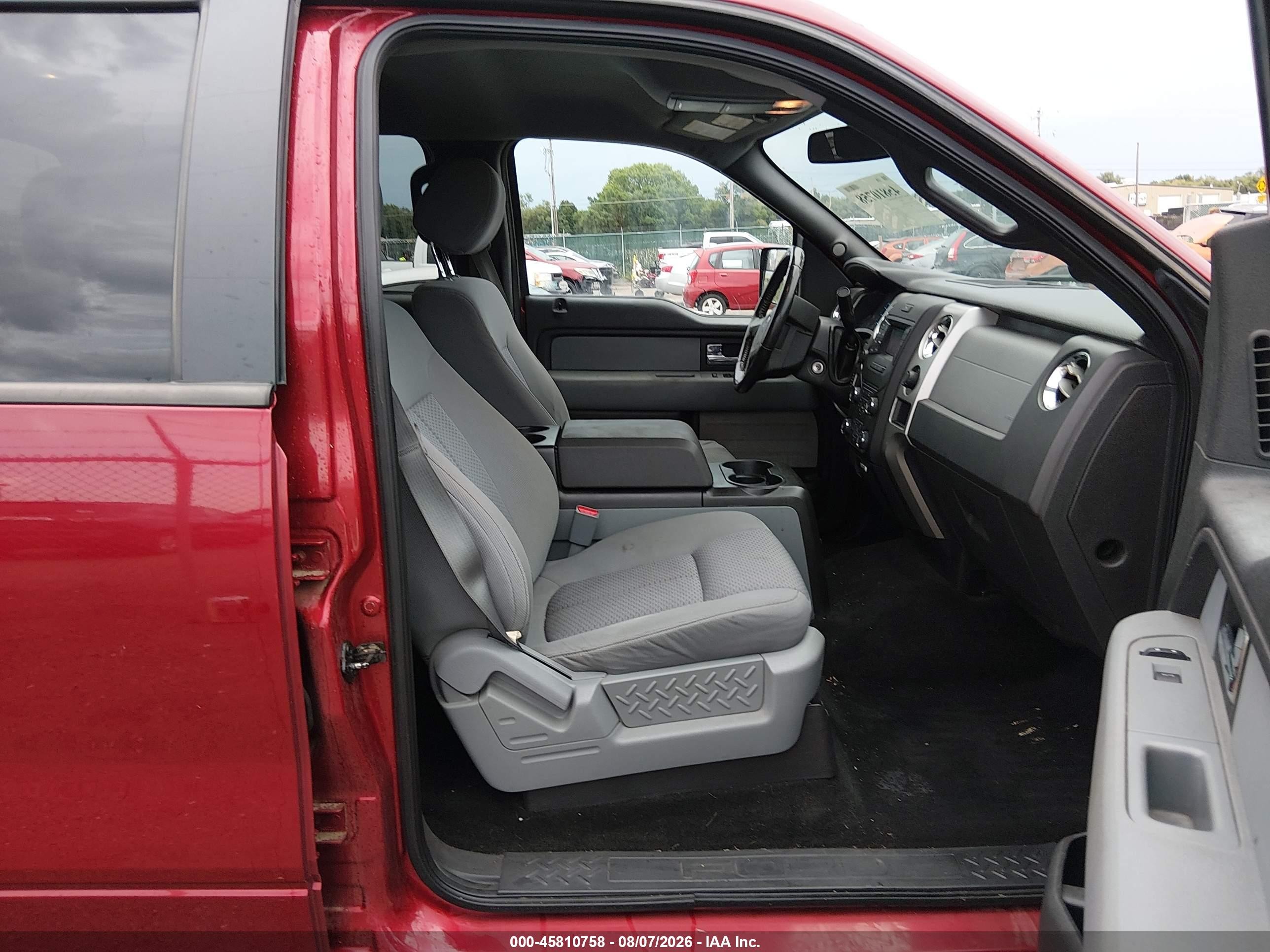 2013 Ford F-150 Xlt Red vin: 1FTFW1ET2DKE03473