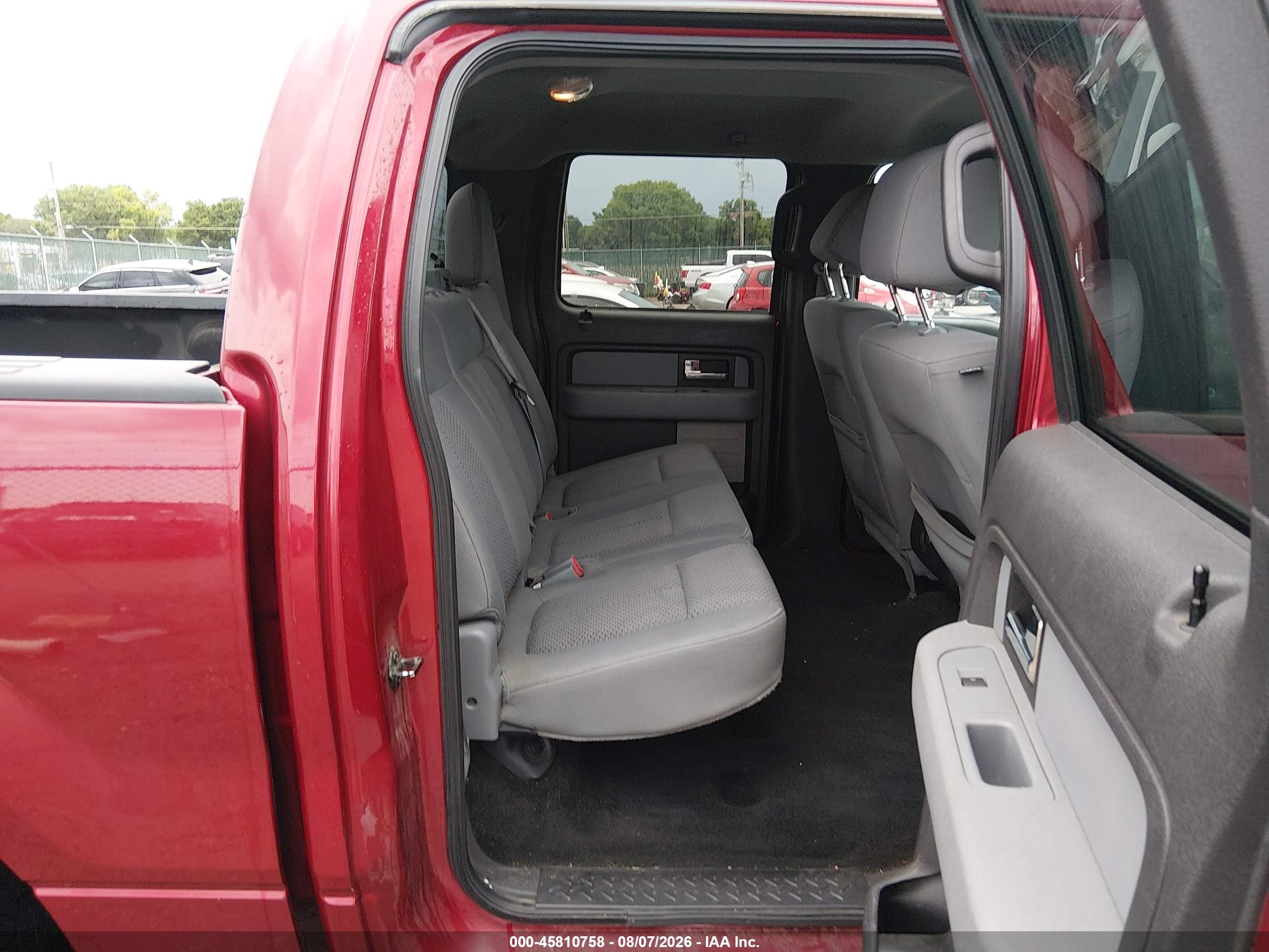 2013 Ford F-150 Xlt Red vin: 1FTFW1ET2DKE03473