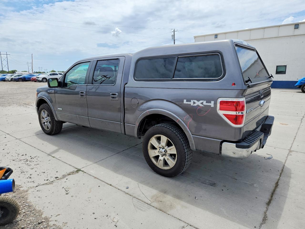 2013 Ford F150 Supercrew Gray vin: 1FTFW1ET2DKE40782