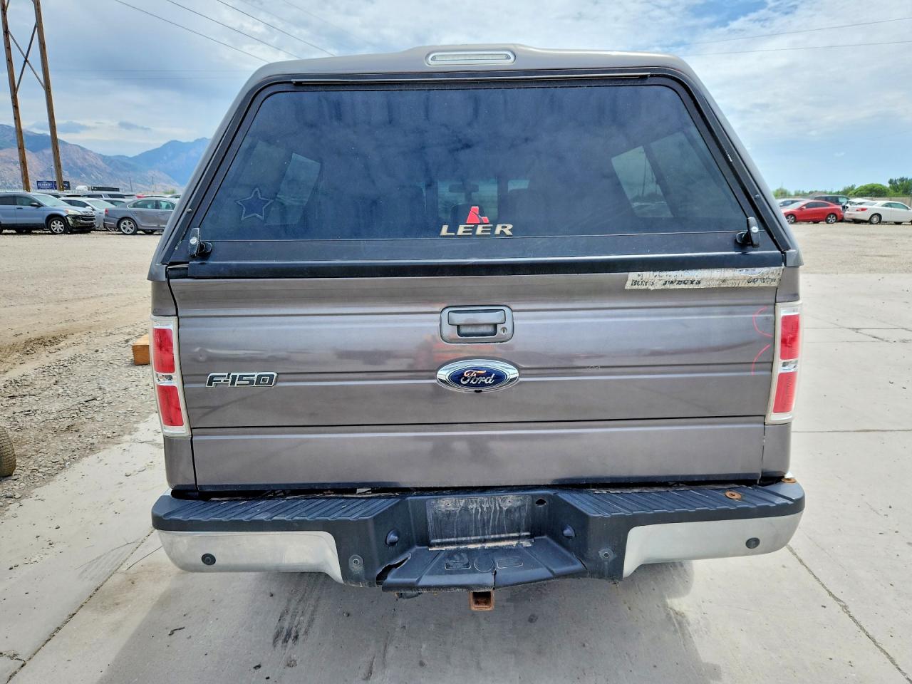 2013 Ford F150 Supercrew Gray vin: 1FTFW1ET2DKE40782